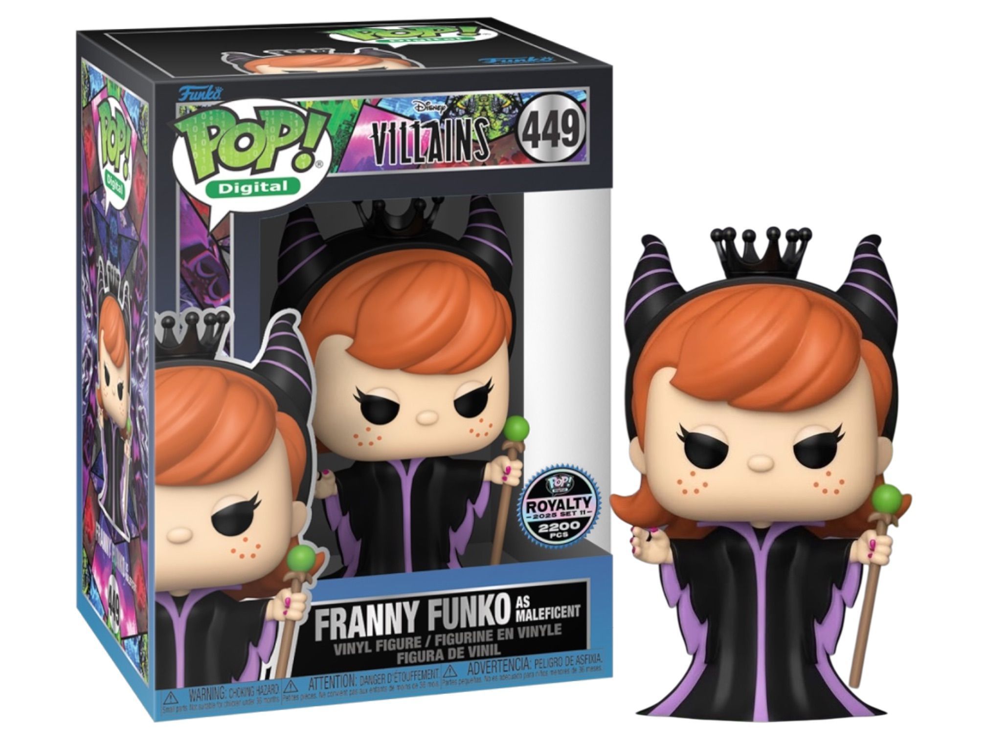 Digital - Franny Funko as Maleficent 449 NFT