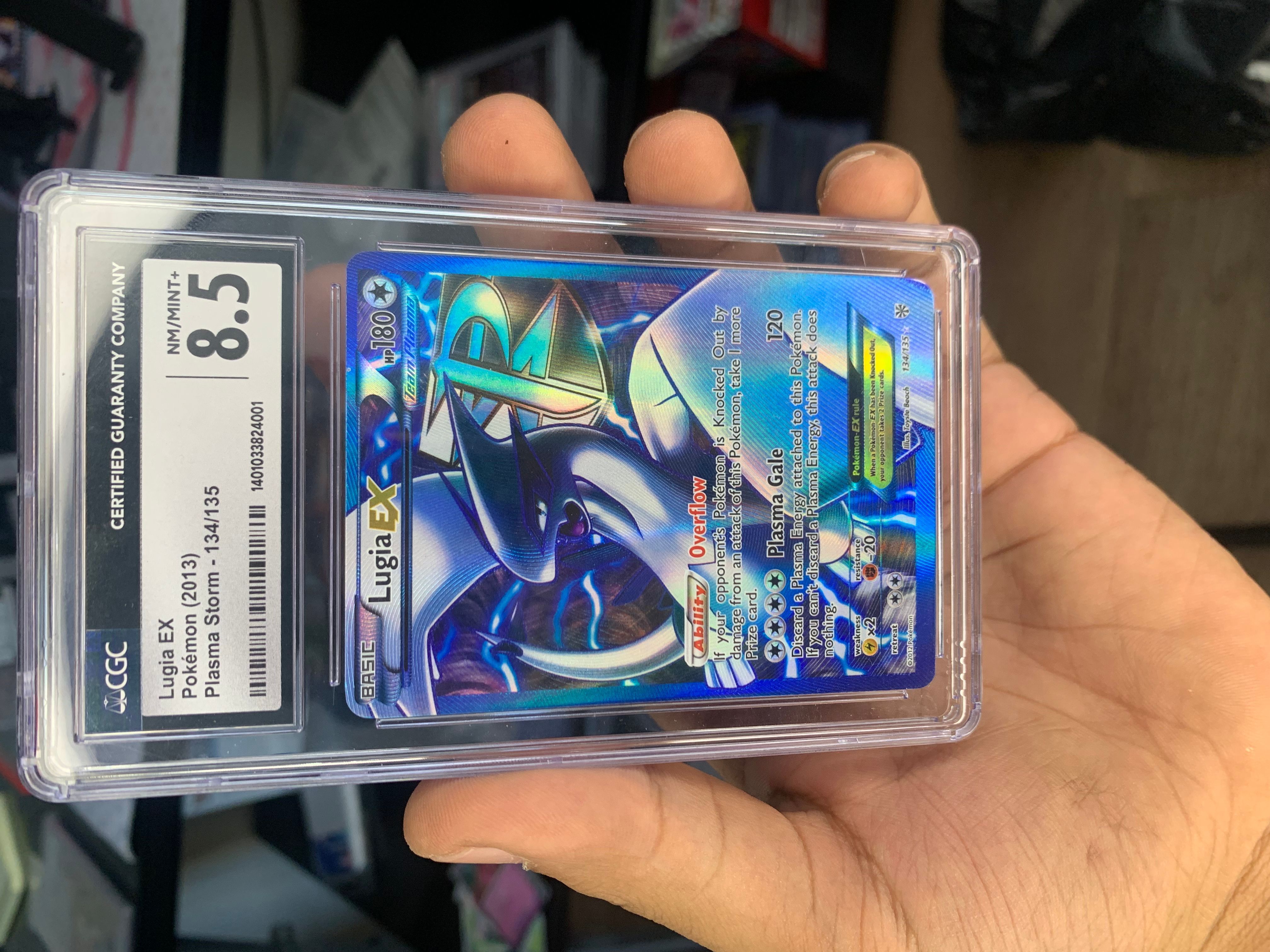 pokemon cards lugia ex full art Pokemon Lugia Ex Full Art Plasma Storm 134/135 Card Rare : Amazon.nl: Toys  & Games main image 0