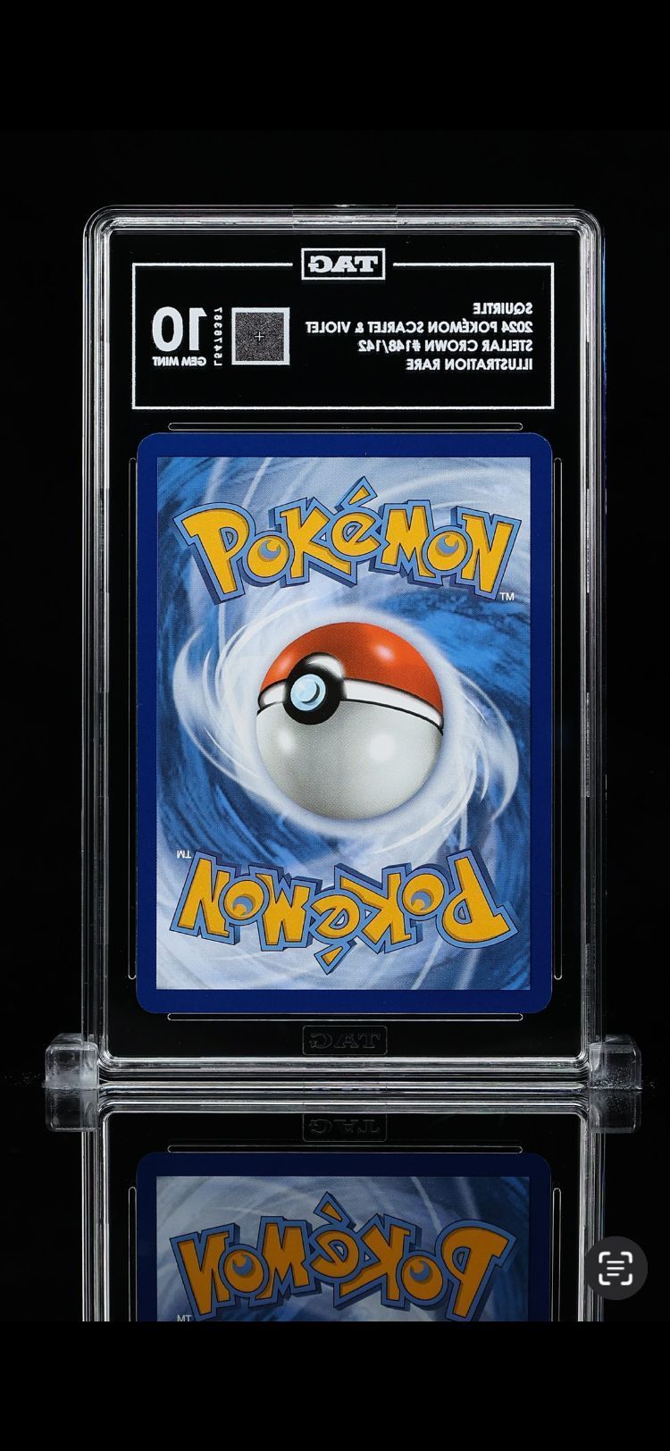 TAG 10 - Squirtle - Illustration Rare 148/142 - Stellar