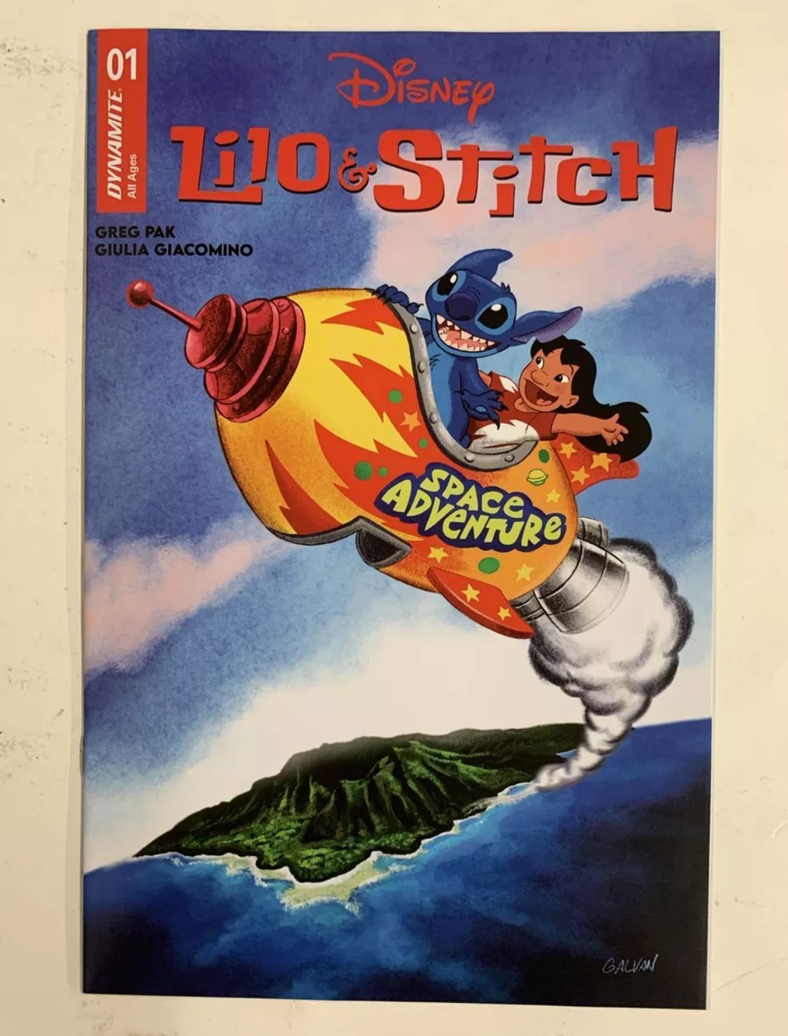 Disney's Lilo & Stitch #1 Bill Galvan Cover (WhatNot Con 2024