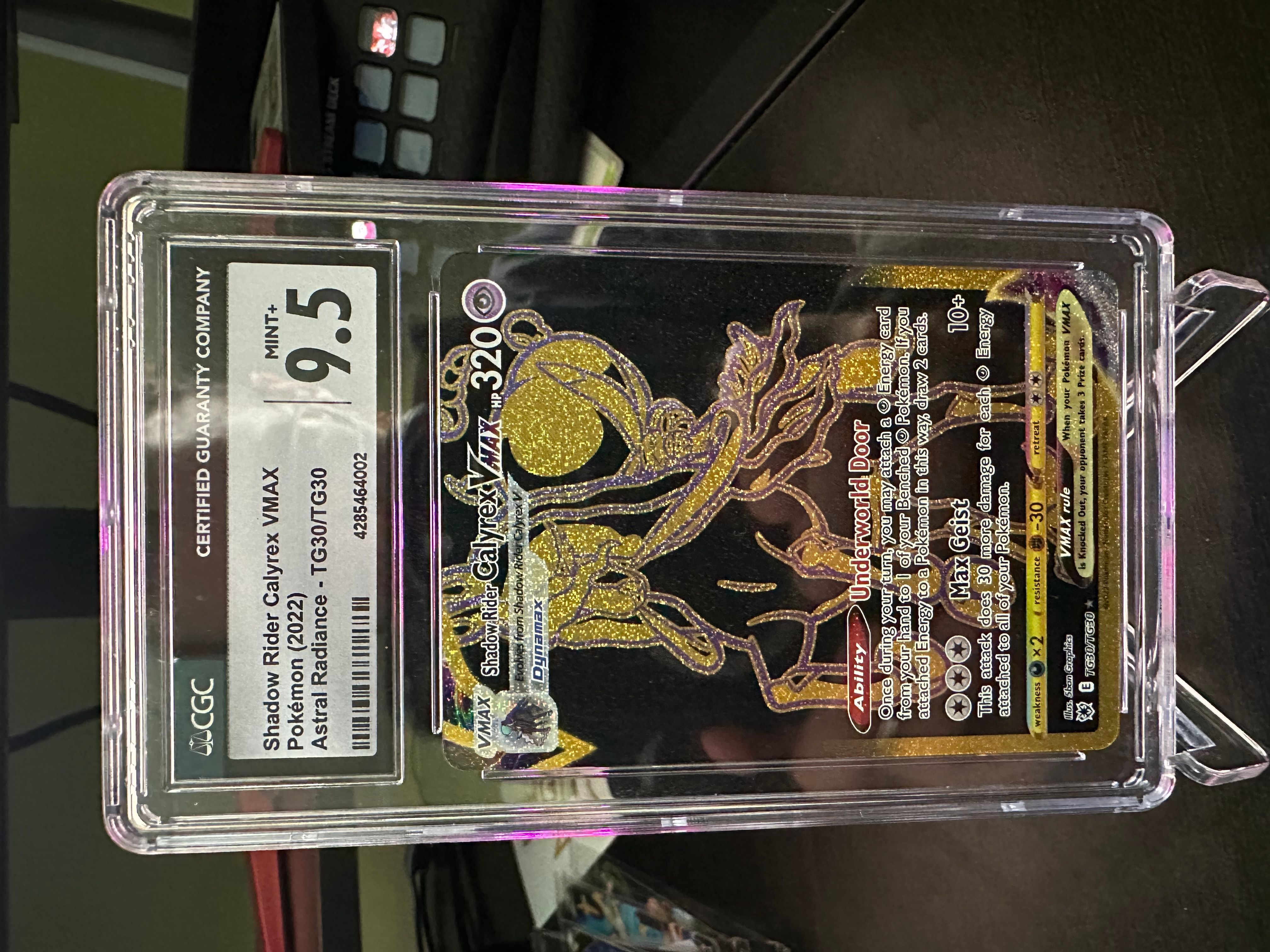Shadow Rider Calyrex VMAX TG30/TG30 | Astral Radiance | Pokemon CGC 9.5   Whatnot: Shop, Sell, Connect