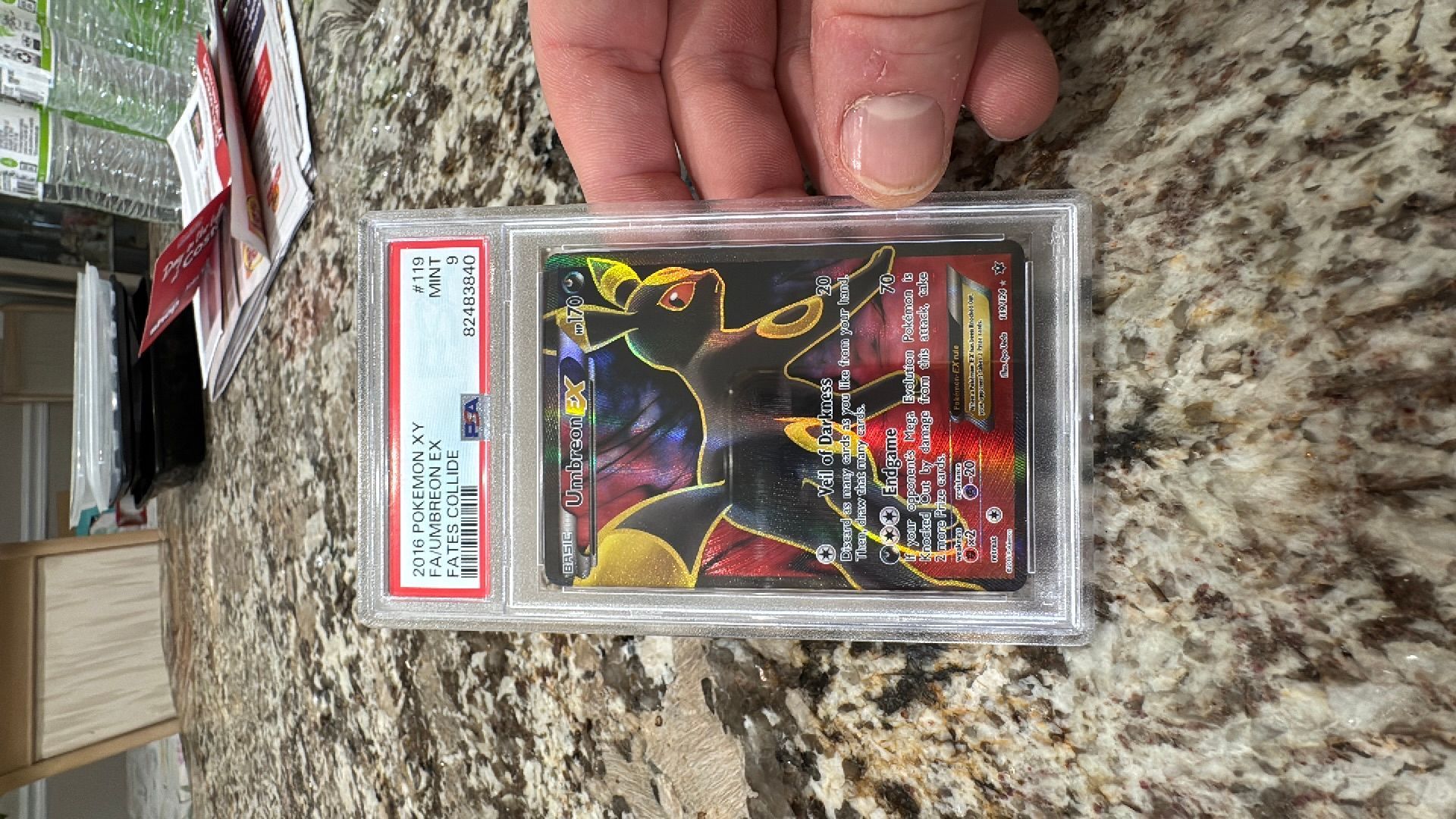 Umbreon EX FA- Fates Collide (Mint 9) 119/124 · Whatnot: Shop
