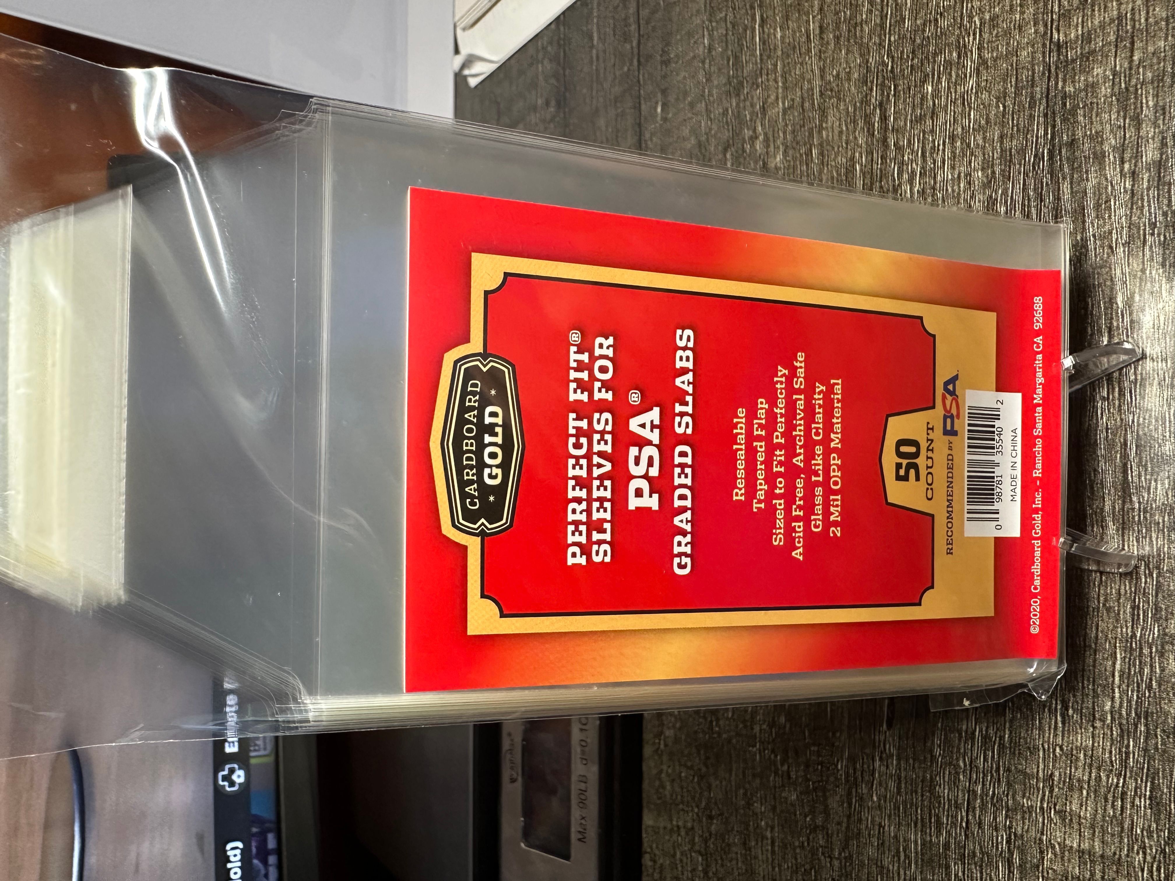 Cardboard Gold Card Saver 1 sealed package 50 count  Whatnot: Shop, Sell,  Connect
