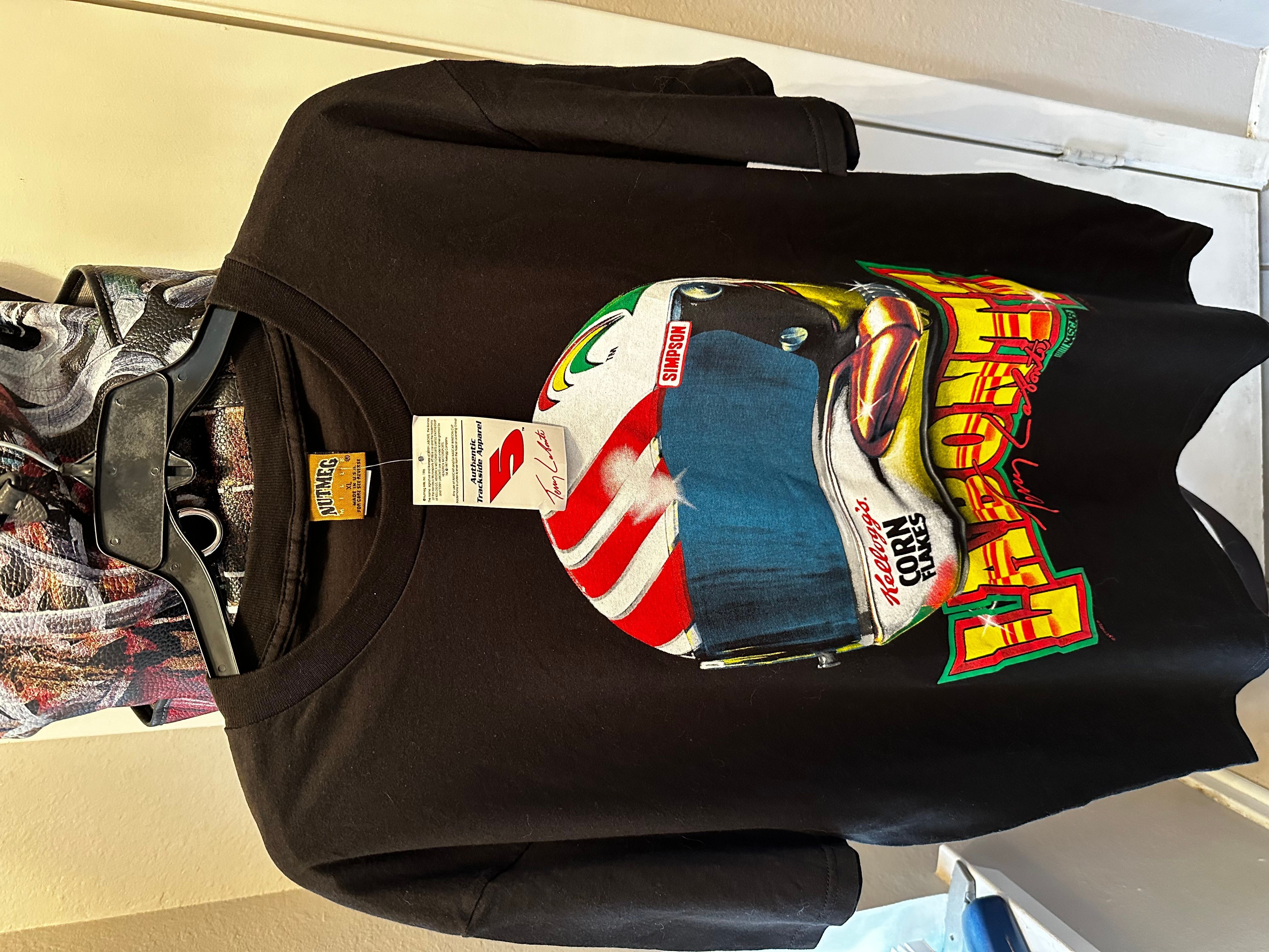 NEW VINTAGE 90's TERRY LABONTE KELLOGG'S CORN FLAKES BIG HELMET