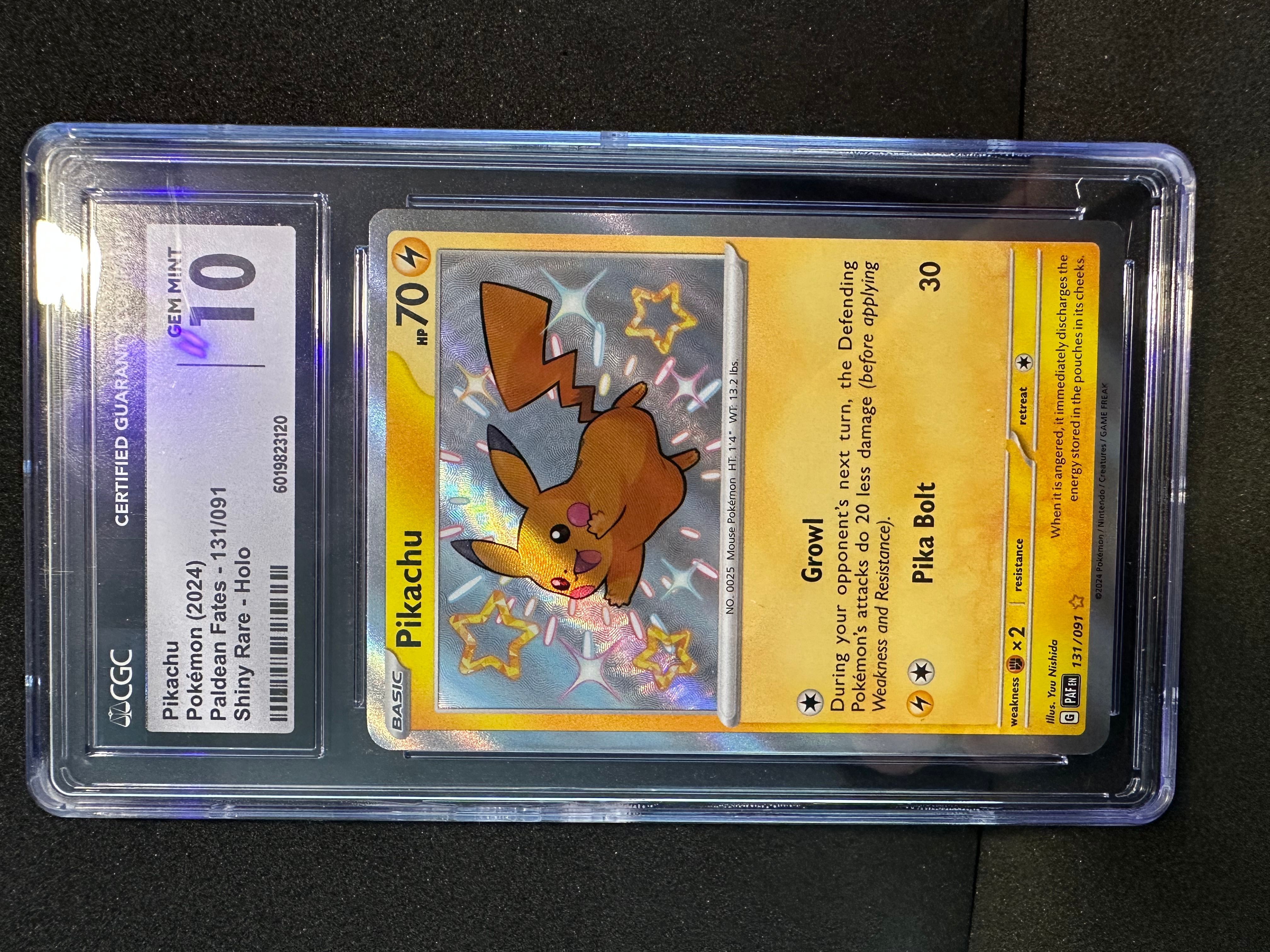 pokemon shiny pikachu card PKM] Pikachu ex (238/191) [Scarlet & Violet: Surging Sparks] – Misty  Mountain Games main image 0