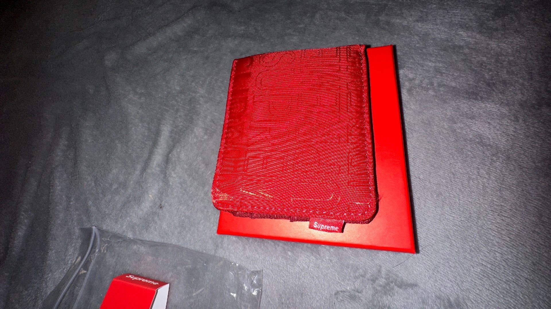 Supreme Wallet Mens New in box (Red) · Whatnot: Shop, Sell