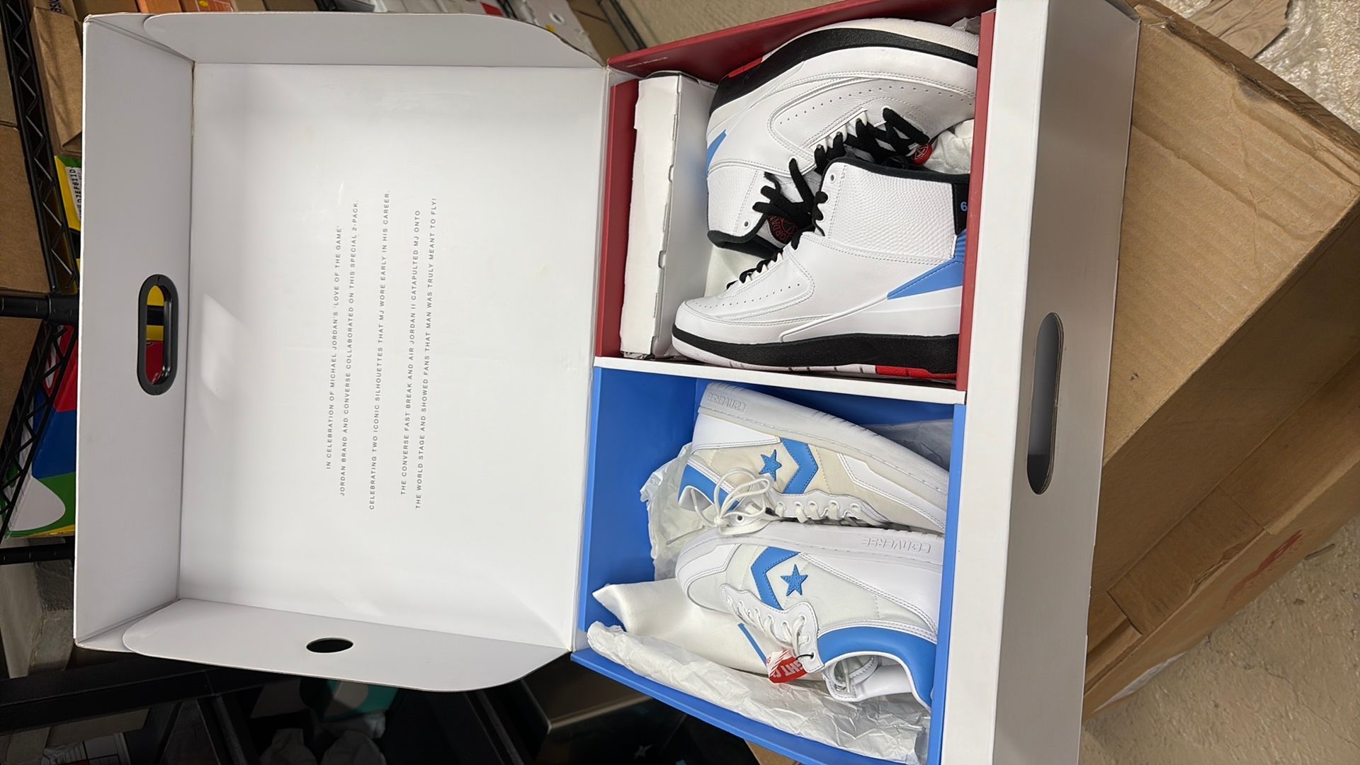 2017 AJ2 RETRO X CONVERSE FASTBREAK MID 