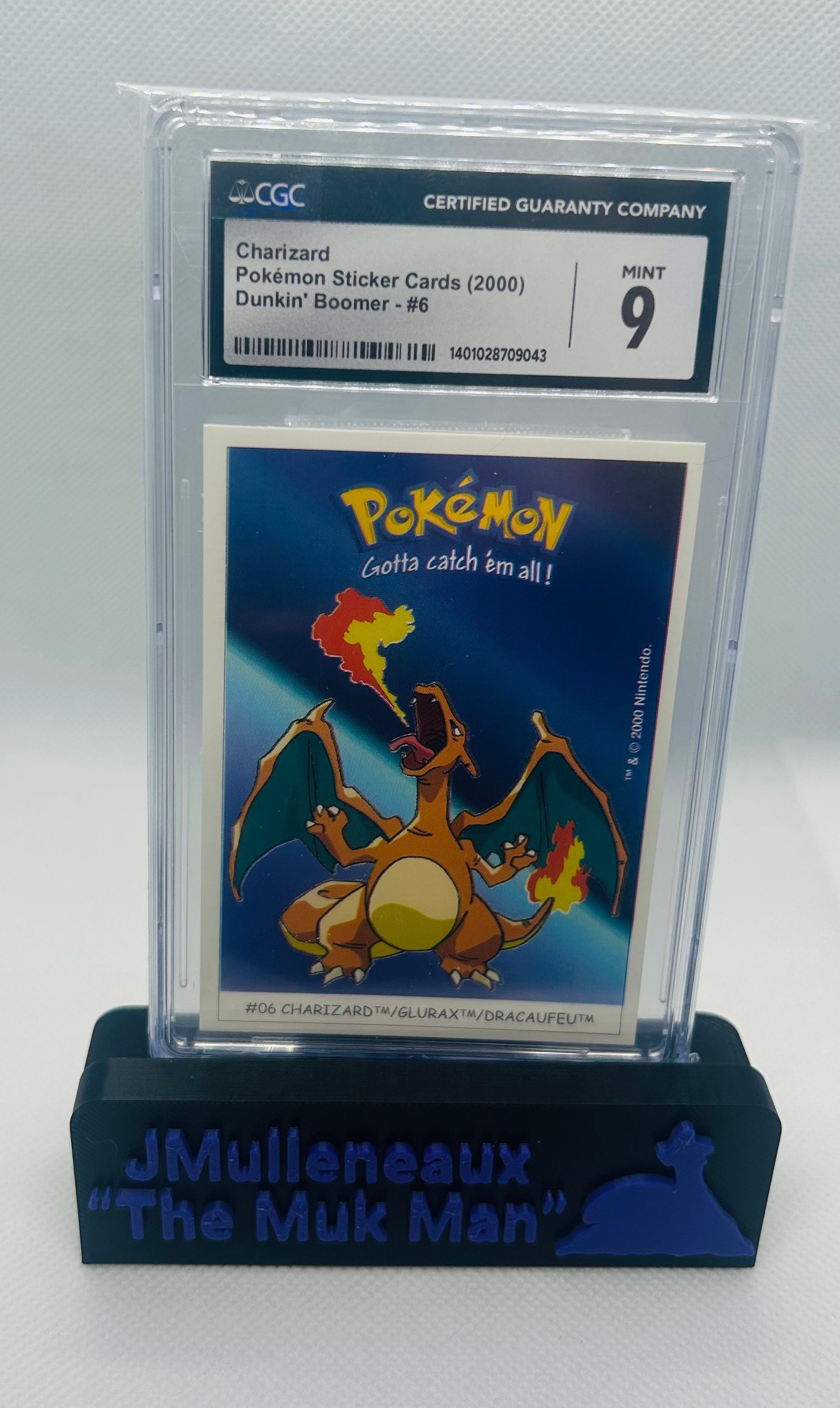 2000 Charizard Pokmon Sticker Cards Dunkin Boomer CGC 9  Whatnot: Shop,  Sell, Connect
