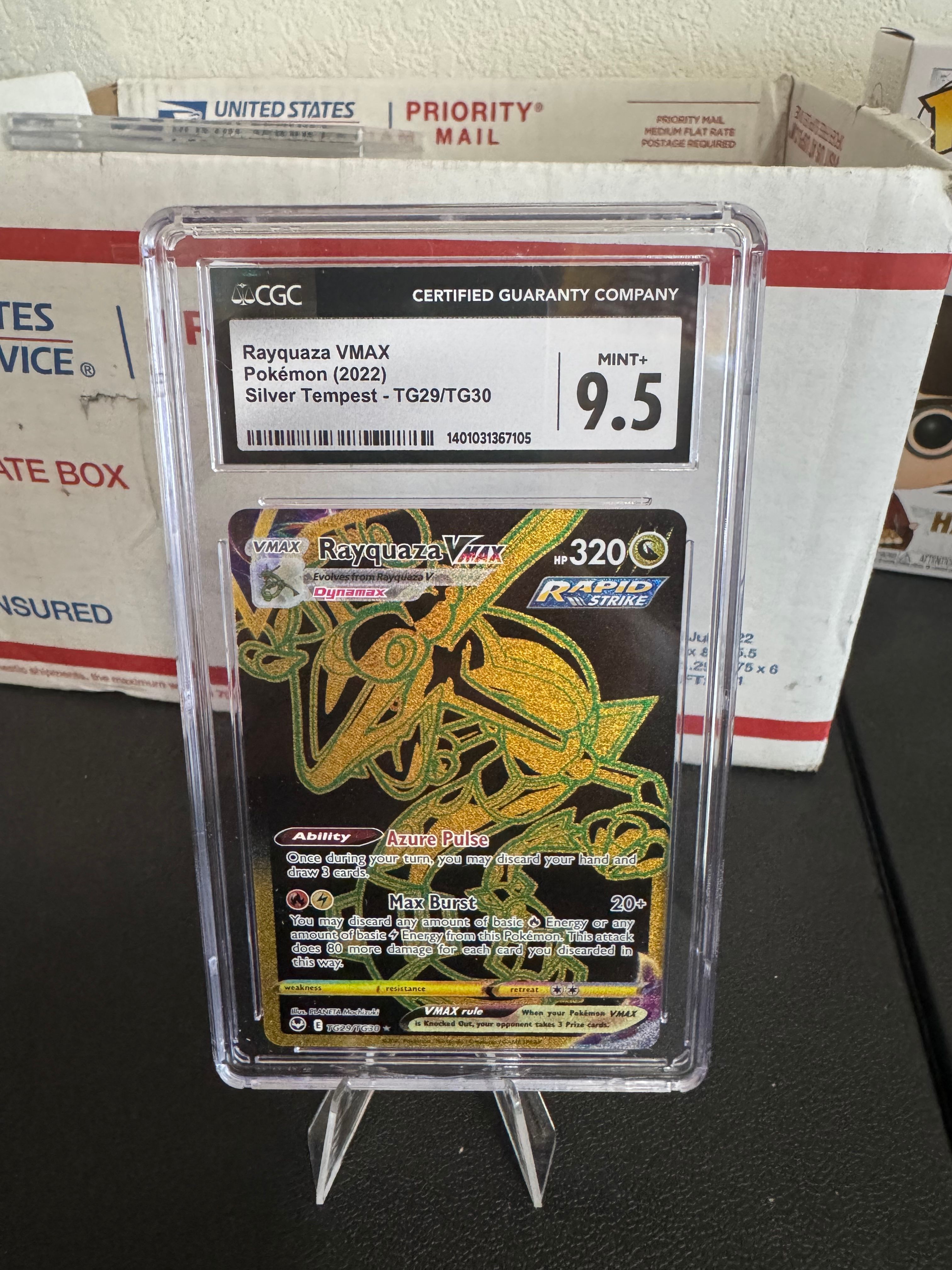 Rayquaza VMAX TG29/TG30 Silver Tempest English 9  Whatnot: Shop, Sell,  Connect