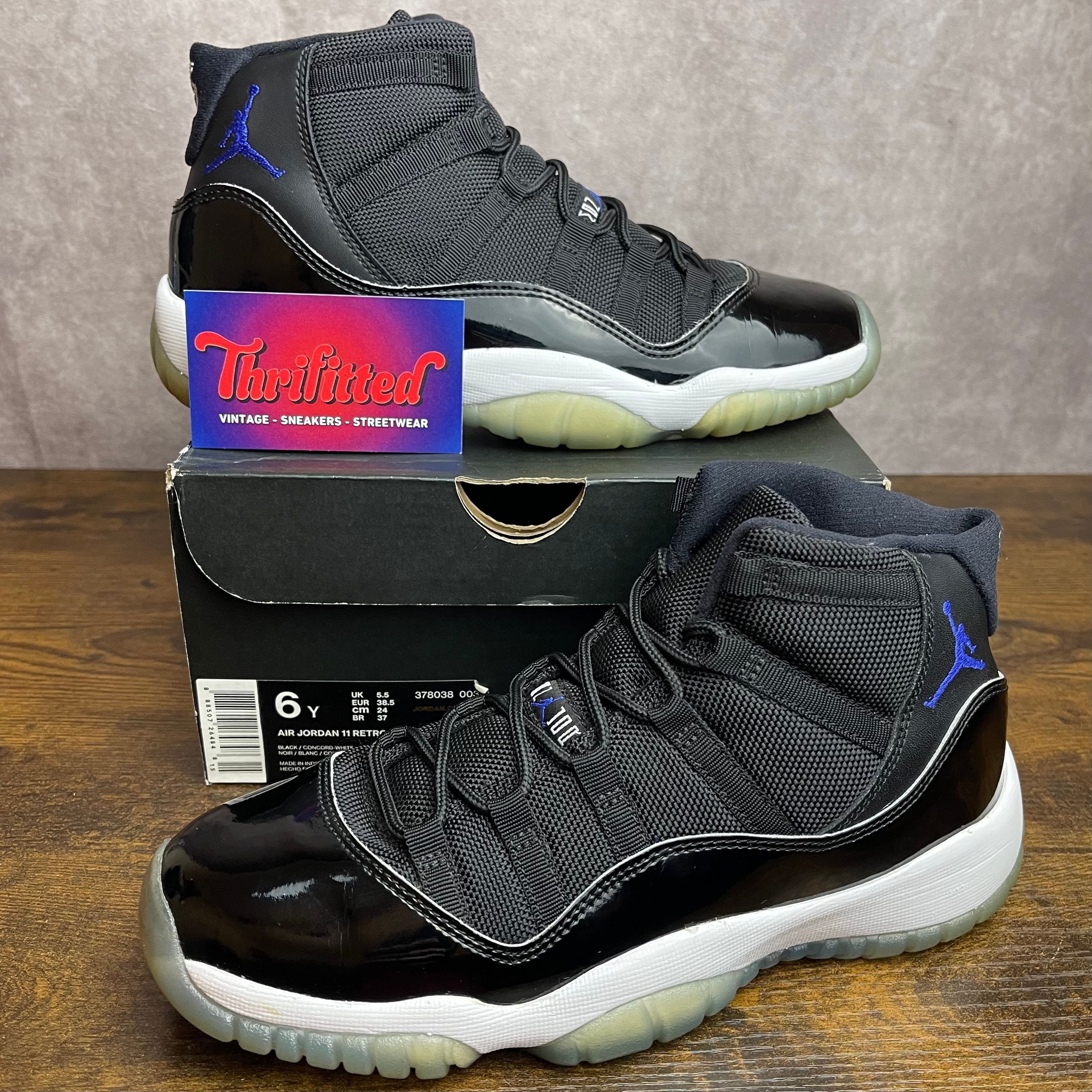 Jordan 11 space jam size 6.5 best sale