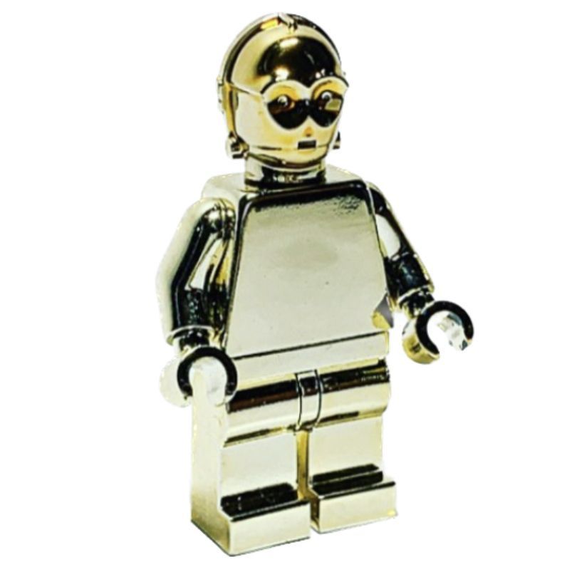 Lego Gold Chrome C-3PO Custom · Whatnot: Shop, Sell, Connect
