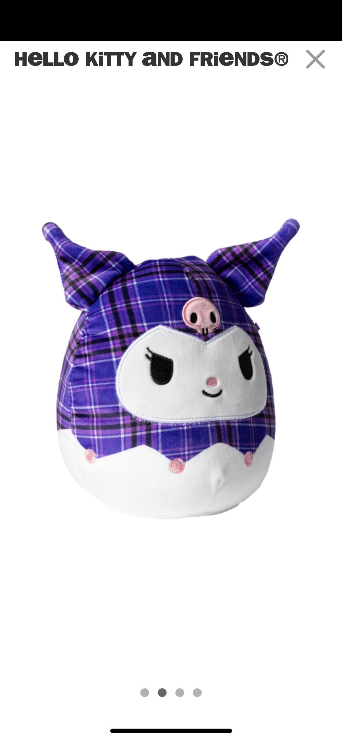 Squishmallows - Hello Kitty Plaid Squad 6.5