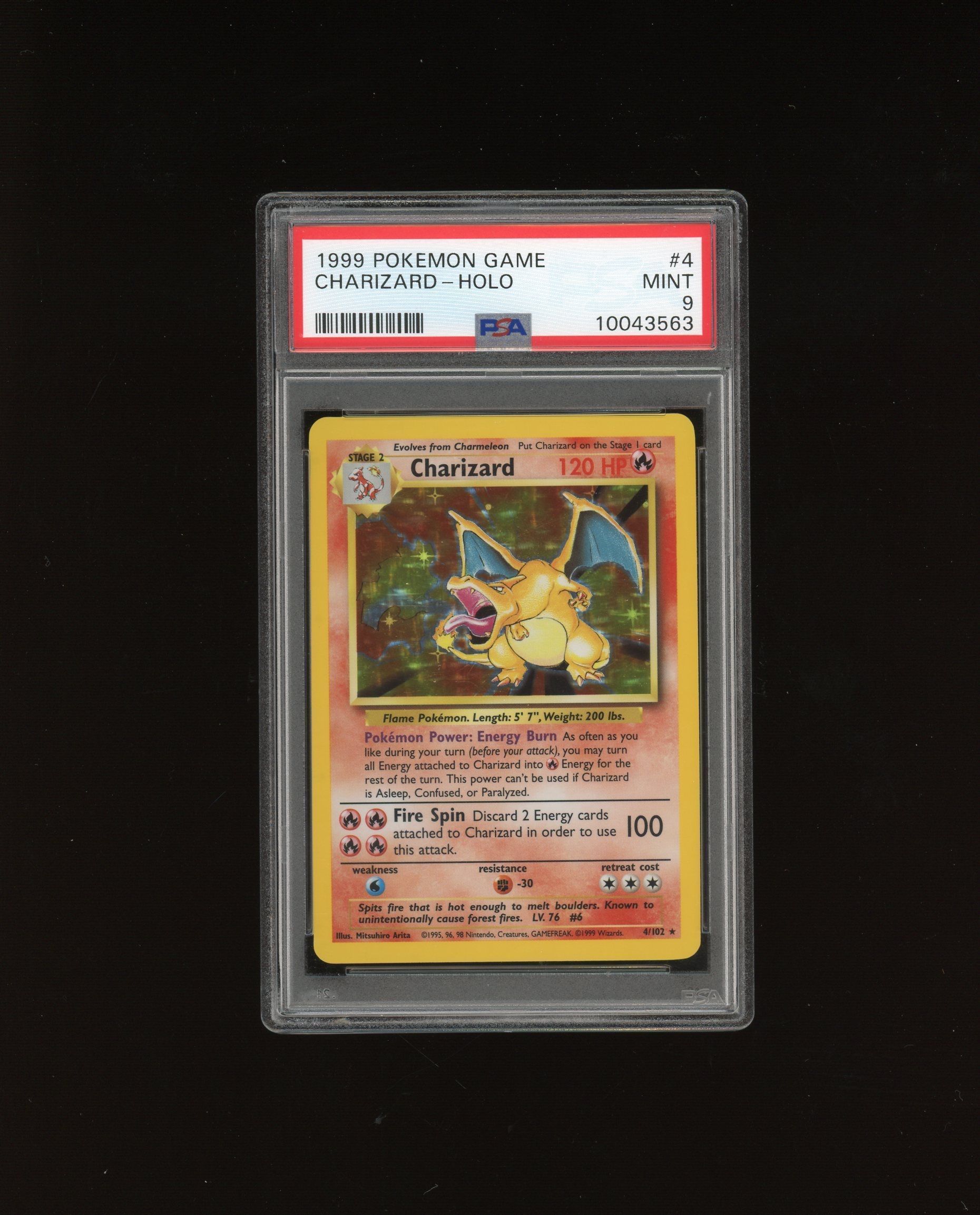 1999 Pokemon Game Charizard-Holo PSA MINT 9  Whatnot: Shop, Sell, Connect