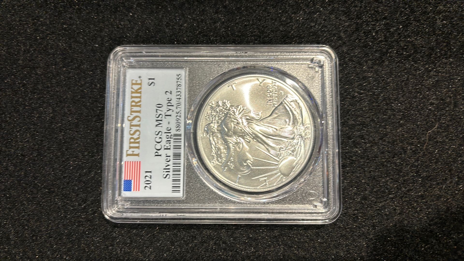 2021 Silver Eagle - Type 2 MS70 · Whatnot: Shop, Sell, Connect