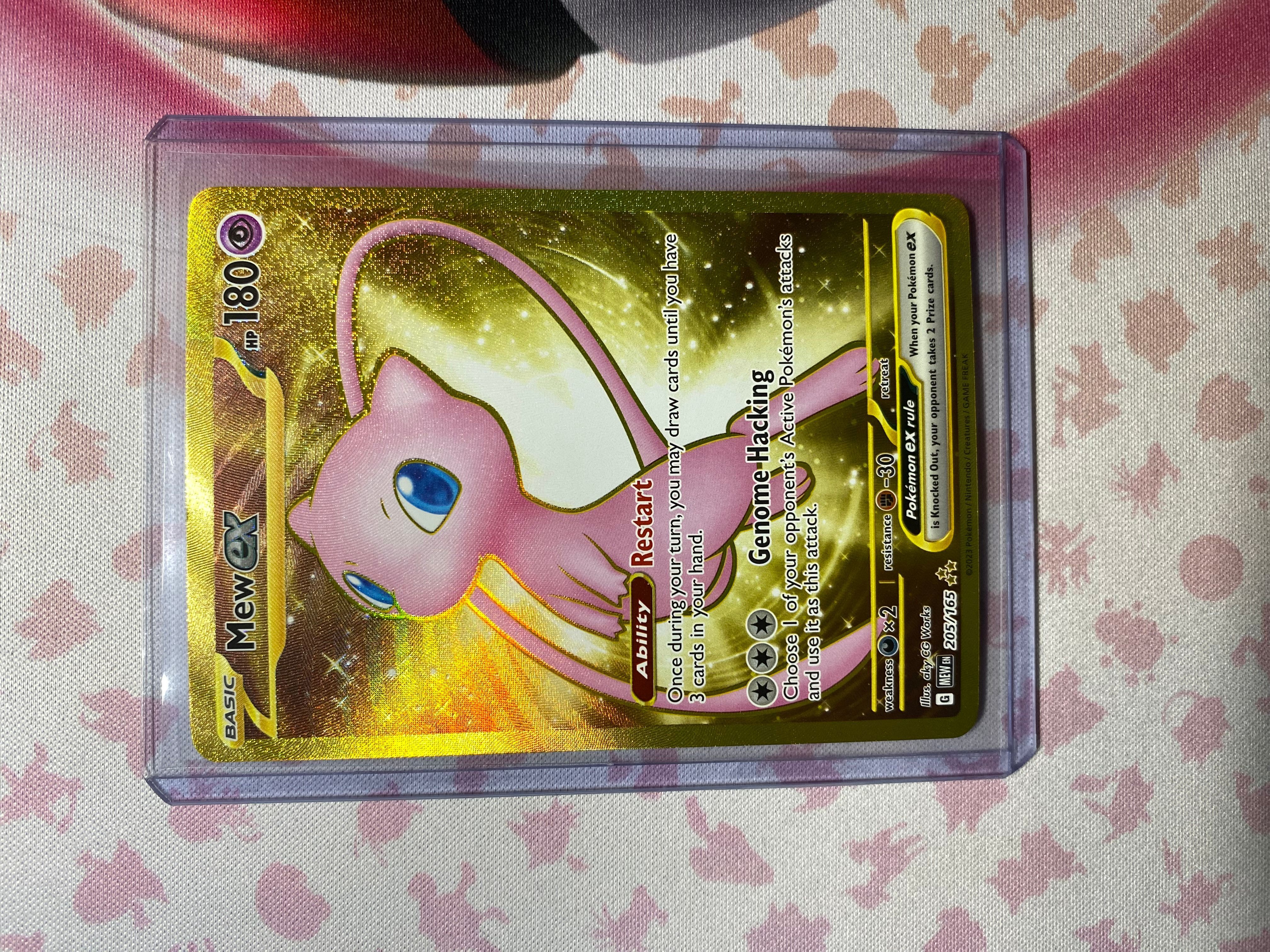 Mew Ex - (205/165) - Gold Full Art - [Non-Metal]  Whatnot: Shop, Sell,  Connect
