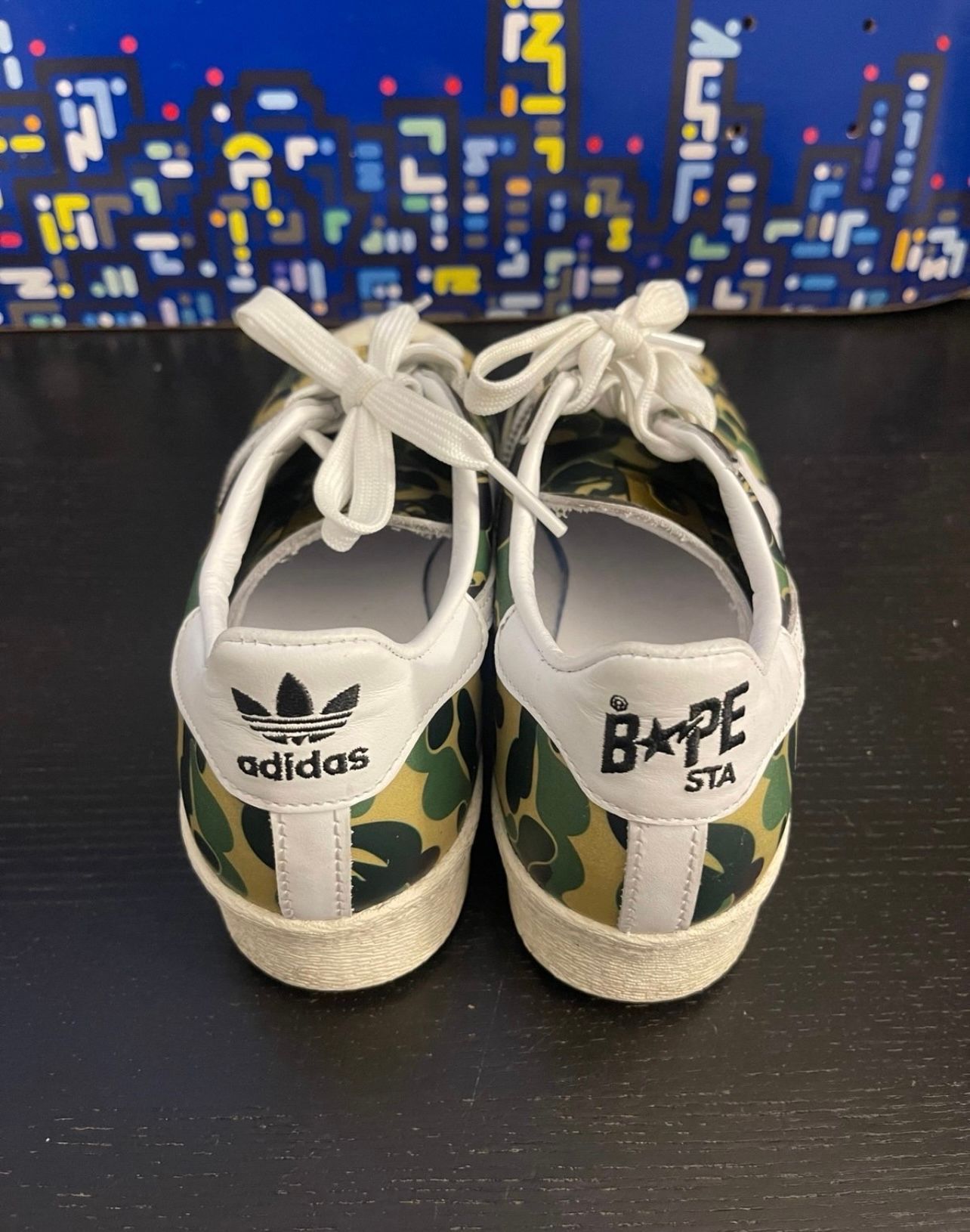 adidas gazelle silver green womens Adidas Mens Superstar80's Bape Shoes – Extra Butter