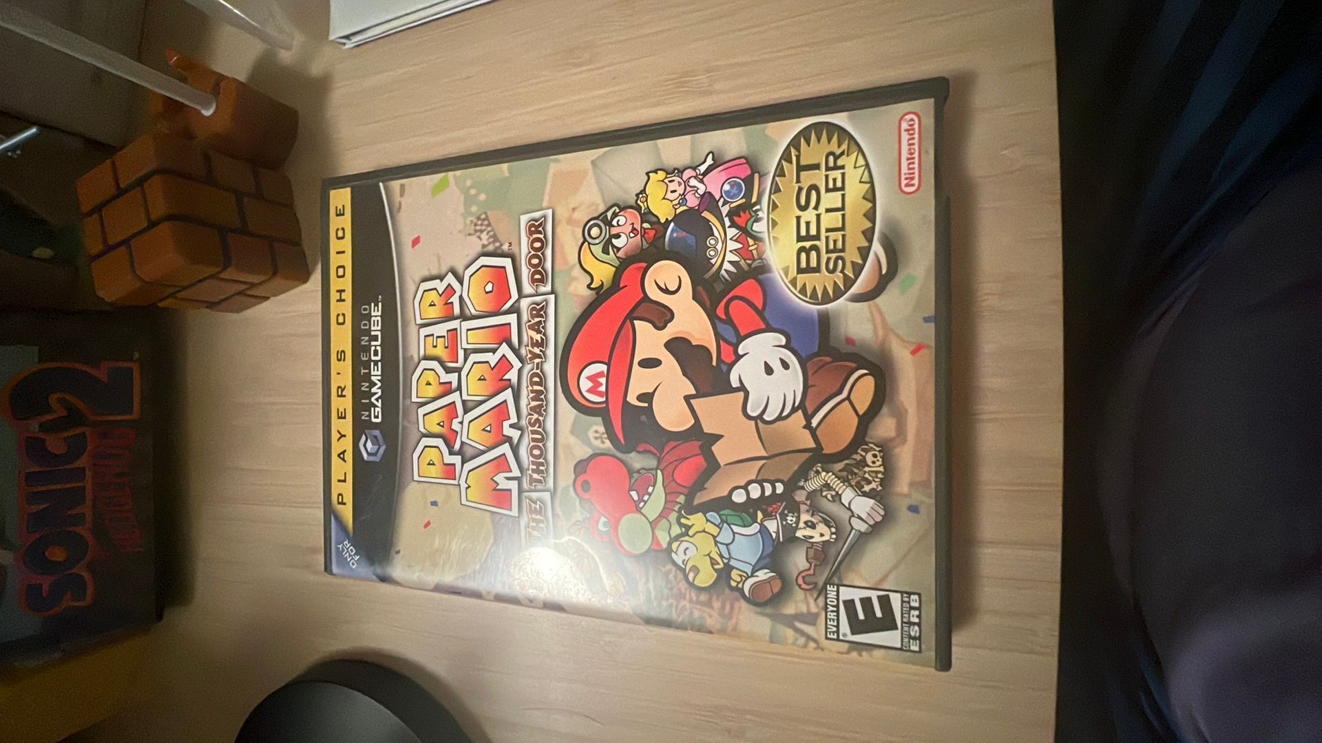 Paper Mario sold The Thousand-Year Door Player's Choice gamecube cib Nintendo