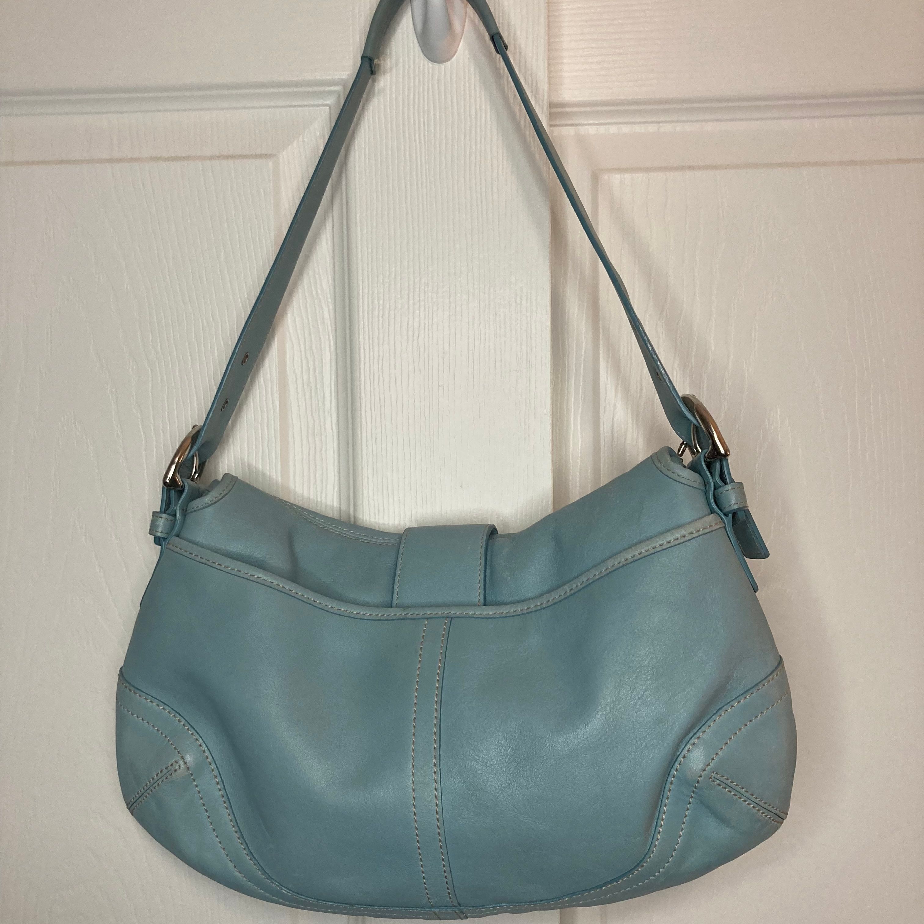 Coach Soho Blue Leather Hobo Bag · Whatnot: Buy, Sell & Go Live