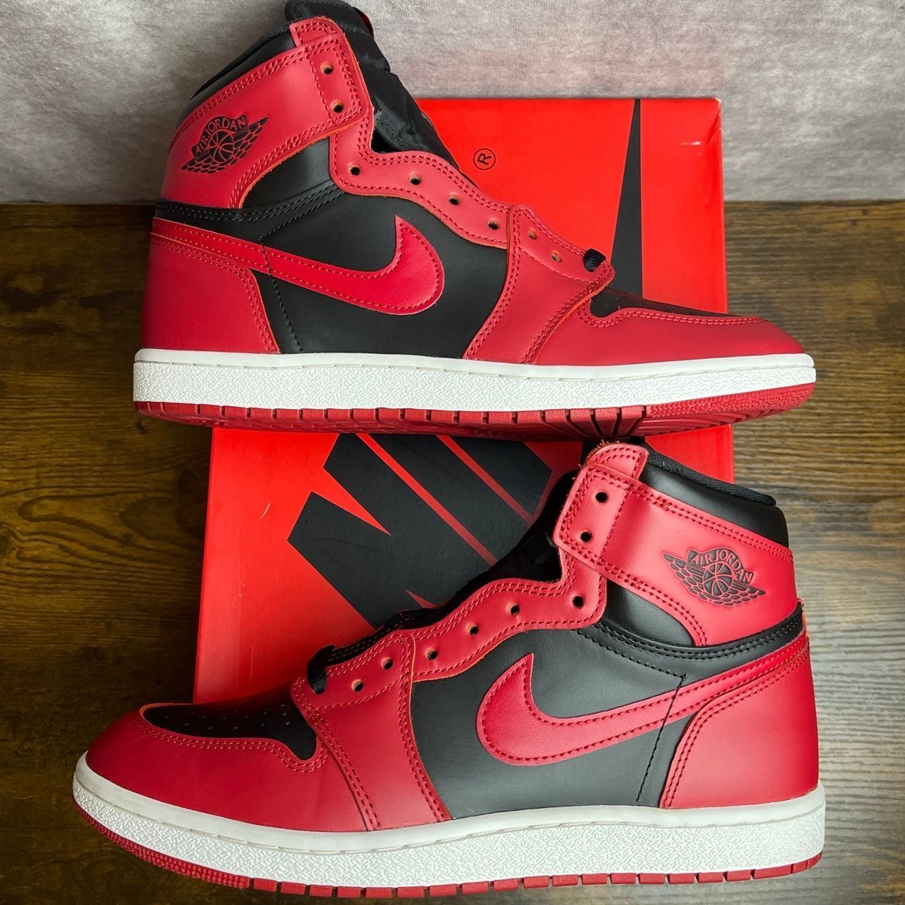 スニーカー Nike Air Jordan 1 Retro High '85 'Varsity Red' 2020 SS 20 Size 9.5 - Jordan 1 Retro High 85 Varsity Red 2020