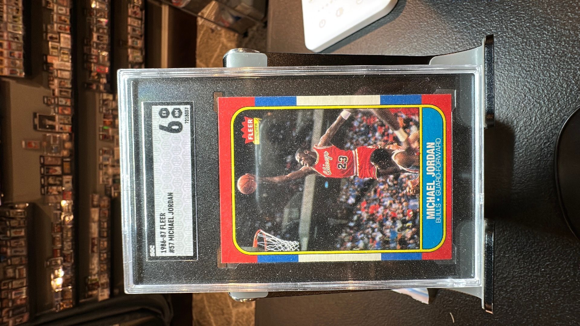 graded michael jordan rookie card Unit Rate Task Cards – To The Square Inch main image 0