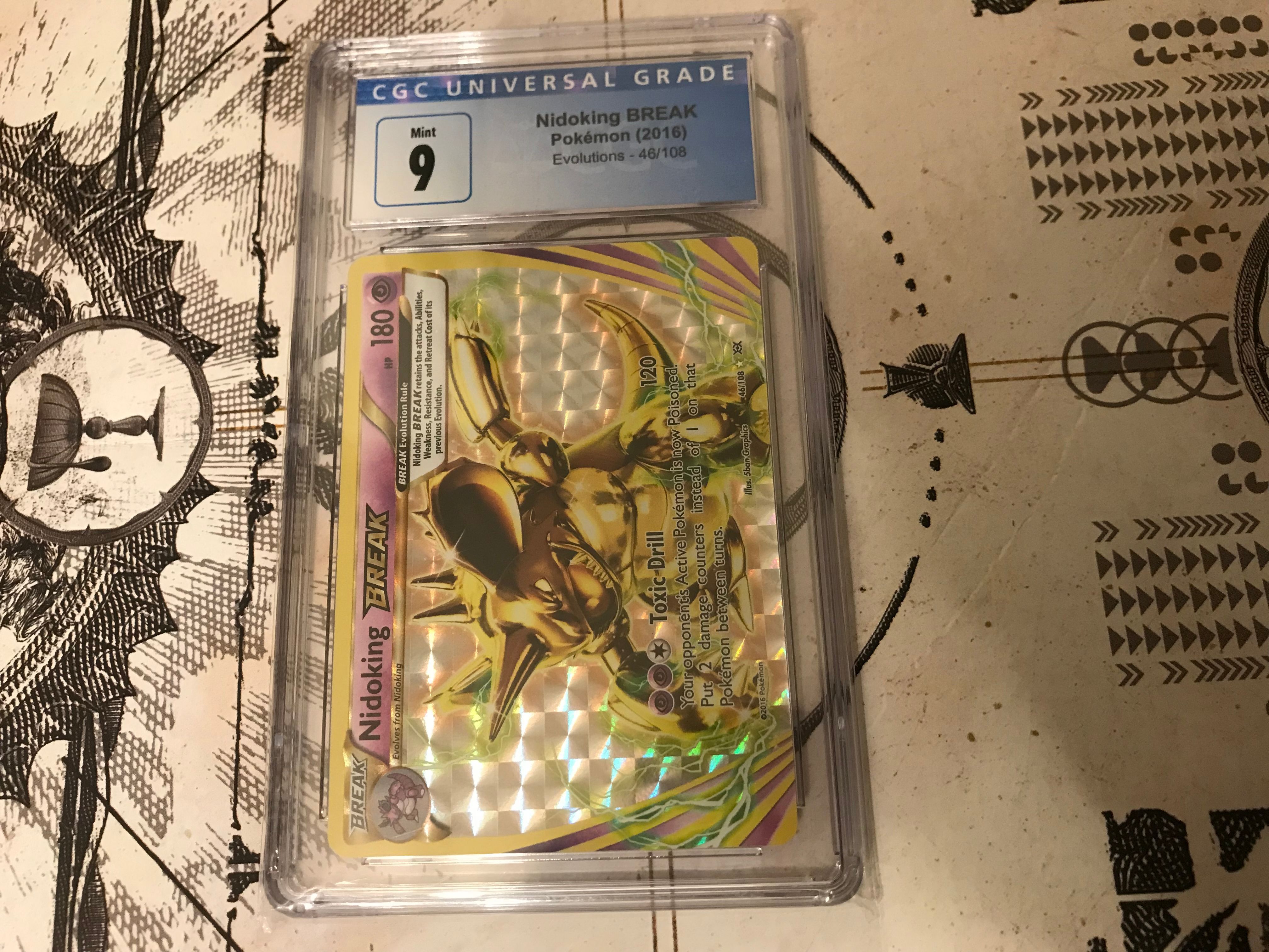nidoking break pokemon card value Nihilego GX (103/111) [Sun & Moon: Crimson Invasion]