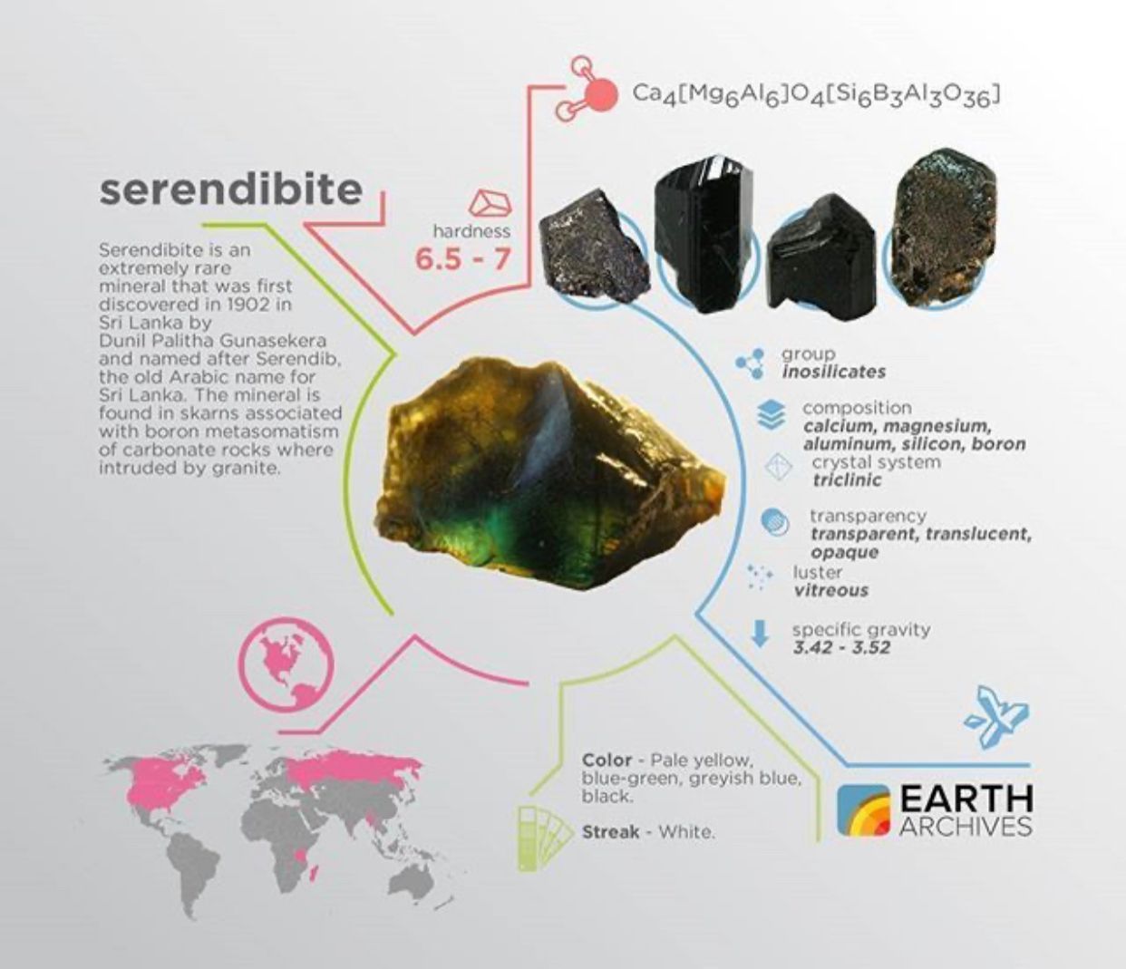 Serendibite · Whatnot Acheter, vendre et tisser des liens