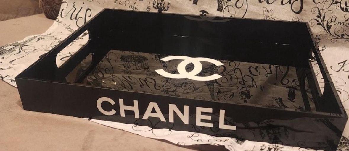 Chanel acrylic tray new in box · Whatnot: Shop, Sell, Connect
