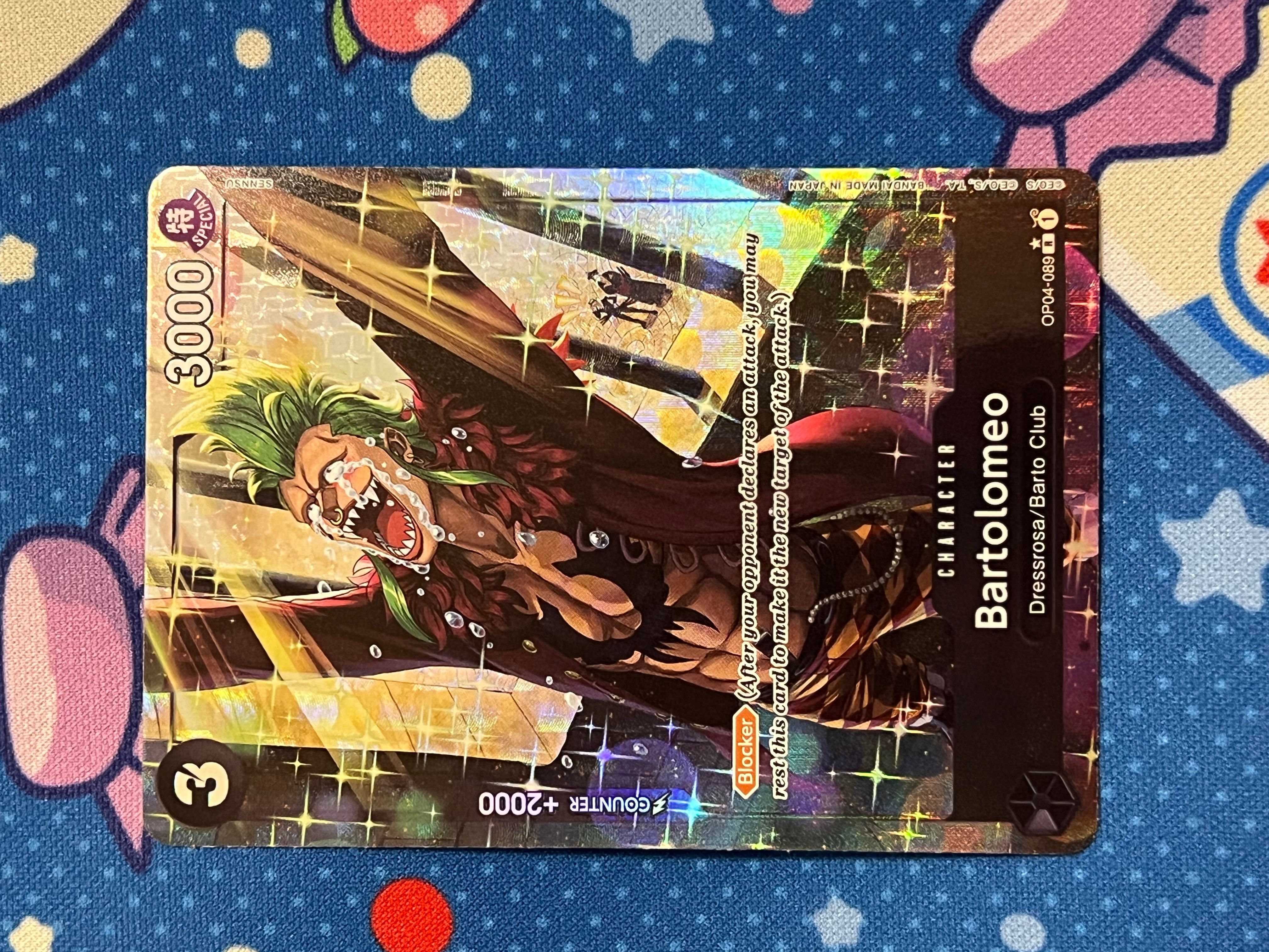 Bartolomeo (OP04-089) (Alternate Art) - Premium Booster -The