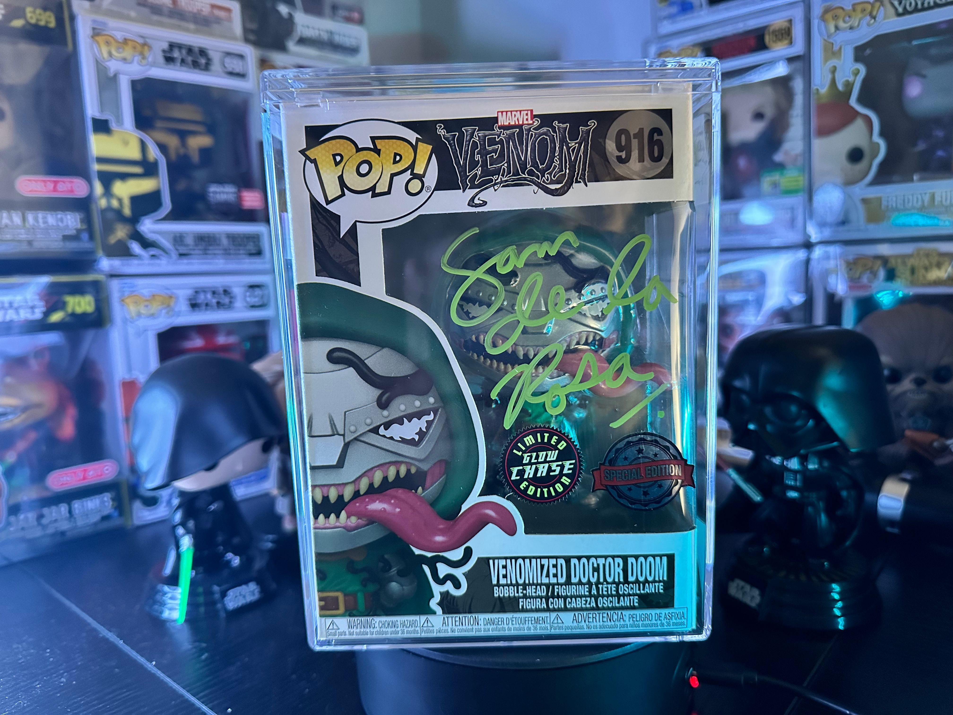 Funko Pop Venomized Doctor Doom 2024 Chase Glow