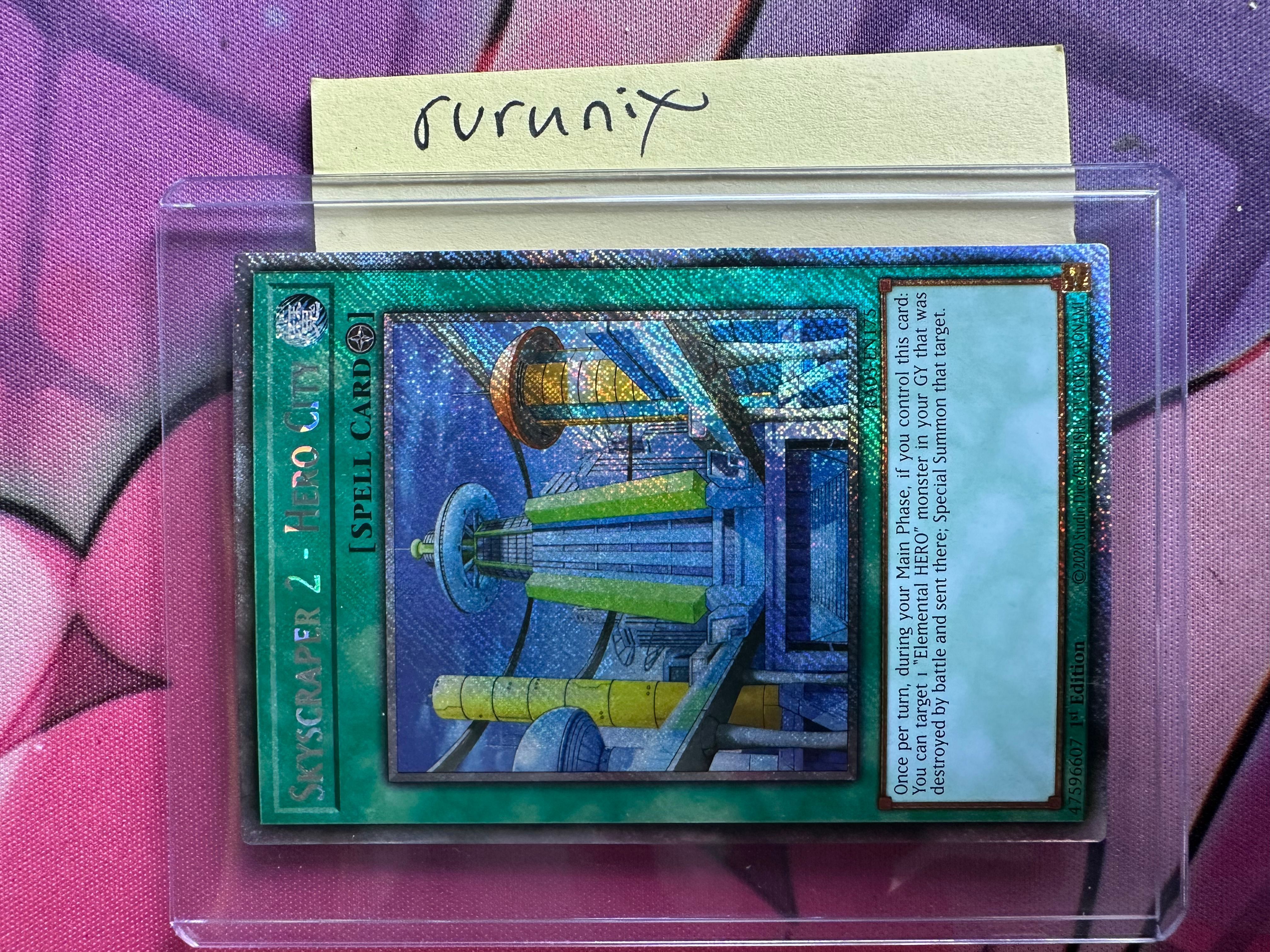 Yugioh Skyscraper 2 - Hero City (Platinum Secret Rare) RA03-EN175 - Quarter  Century Bonanza  Whatnot: Shop, Sell, Connect