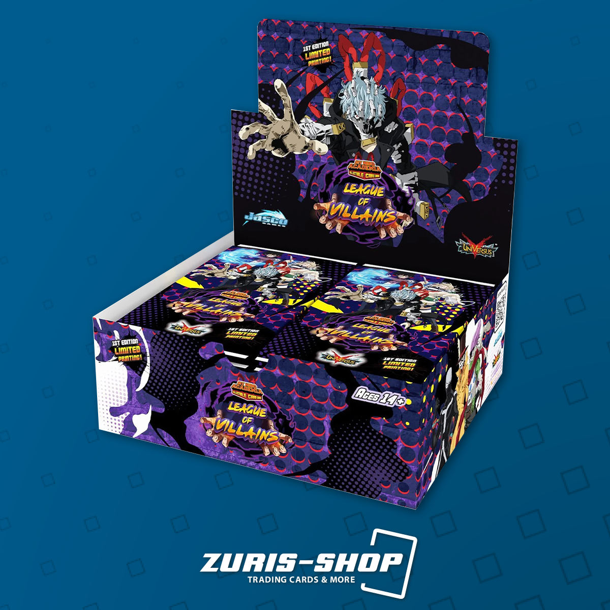 My Hero Academia CCG - Series 4: League of Villains Booster Display (24  Packs)  Whatnot: Shop, Sell, Connect