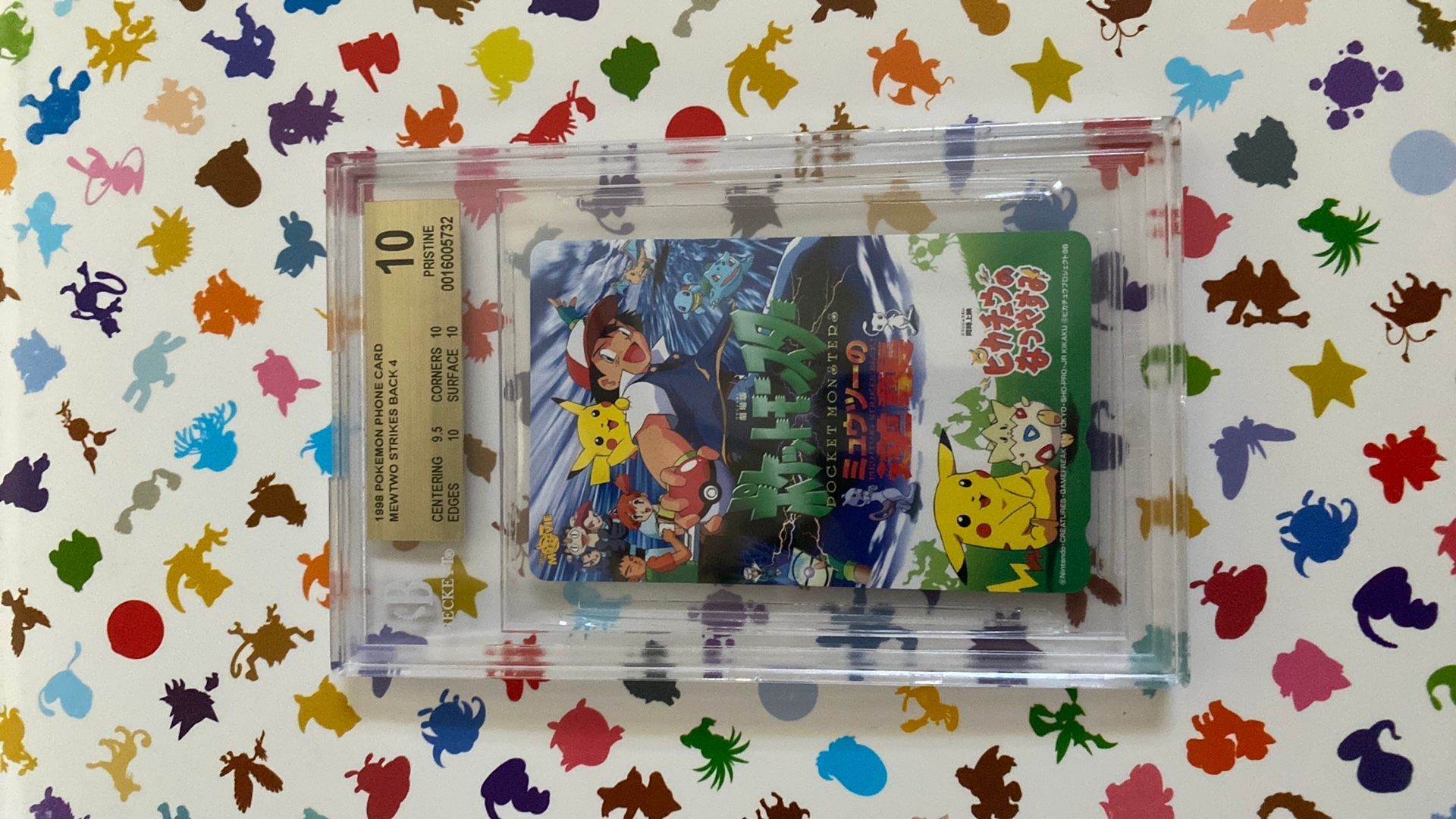 1999 POKMON PHONE CARD MEWTWO STRIKES BACK  Whatnot: Shop, Sell, Connect