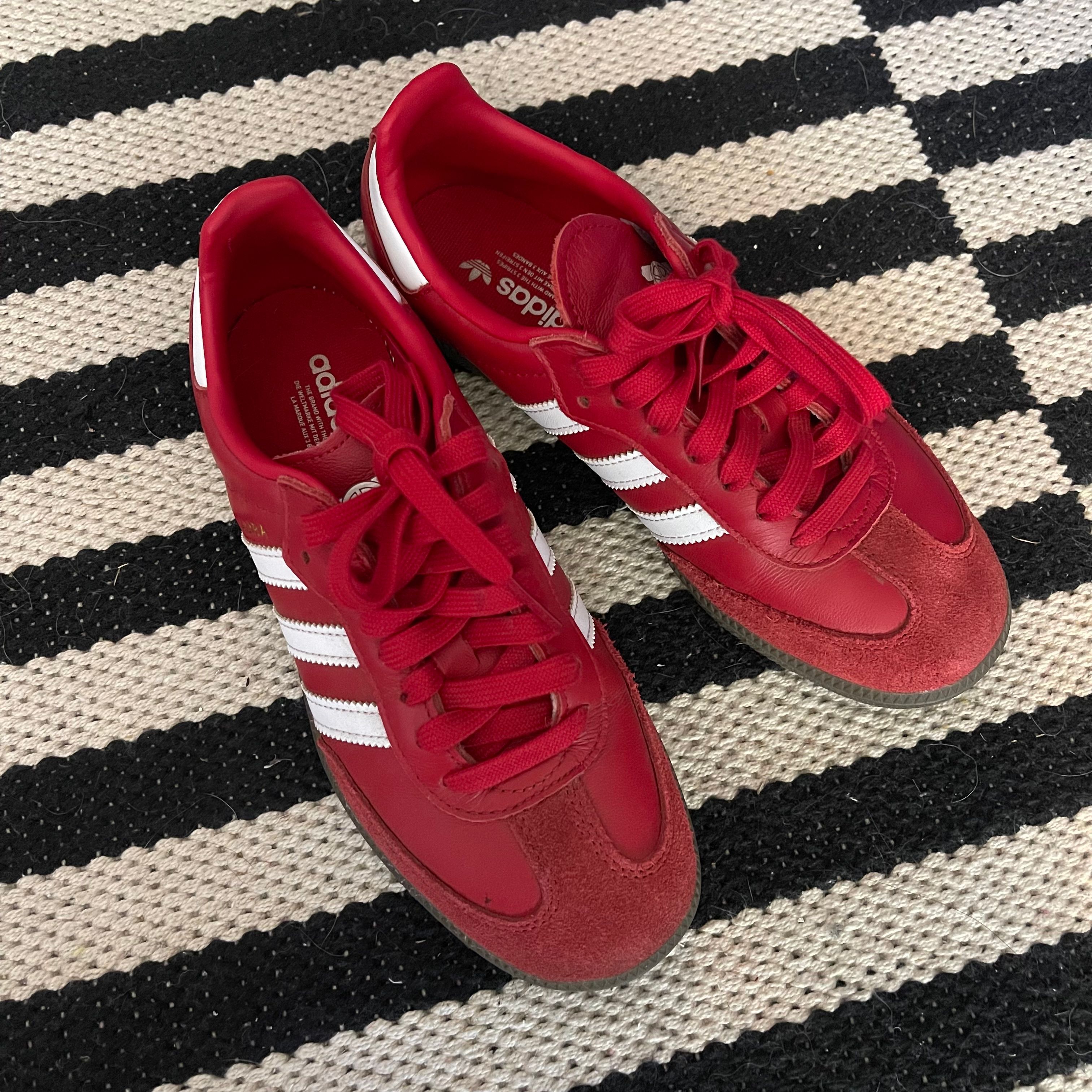 Red adidas samba arsenal sneakers · Whatnot: Shop, Sell, Connect