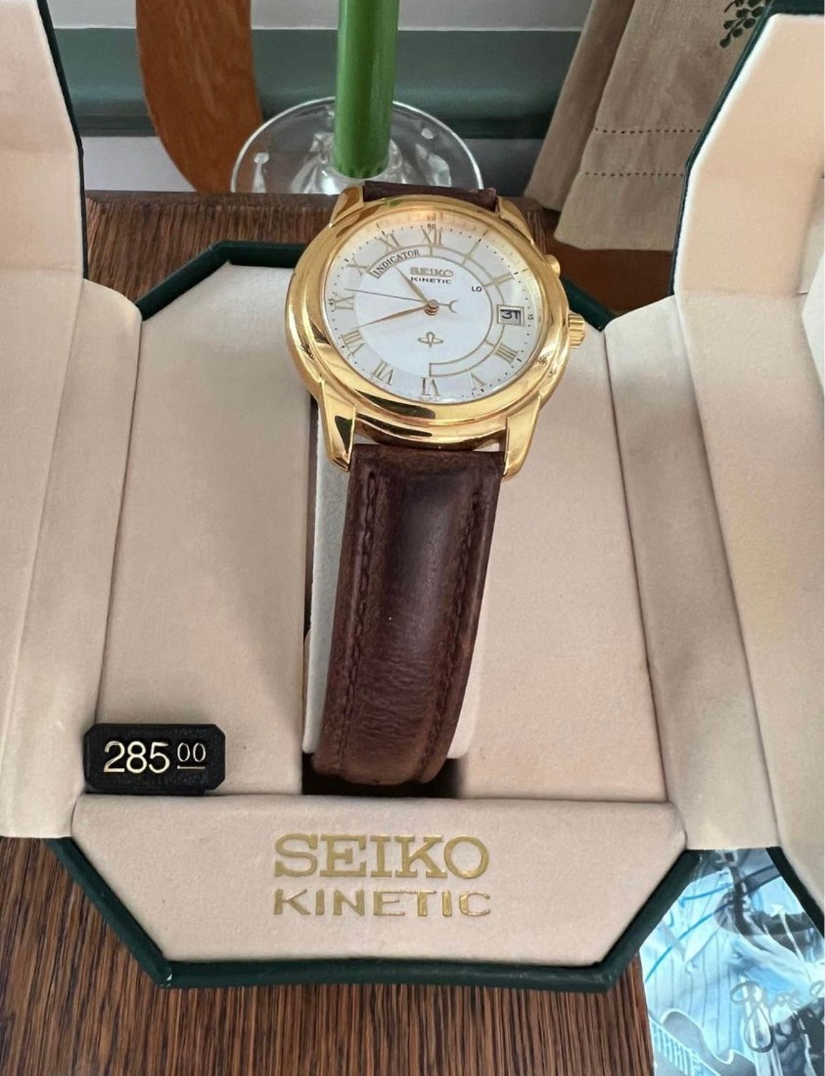 1990 Seiko Kinetic Watch Brand New!!' · Whatnot: Buy, Sell