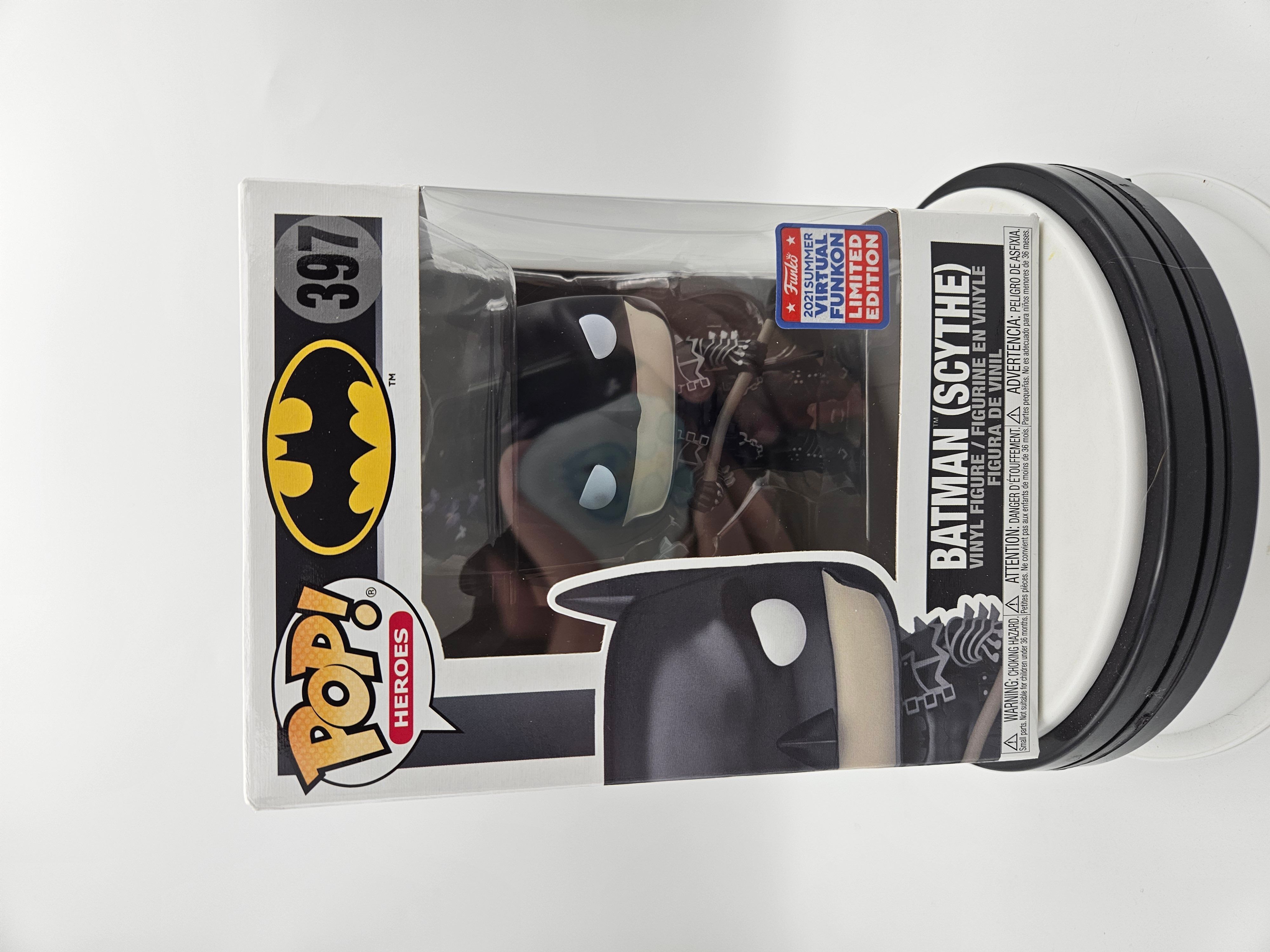 Funko Pop! Batman (Scythe) #397 (2021 Virtual Funkon) (Vaulted)