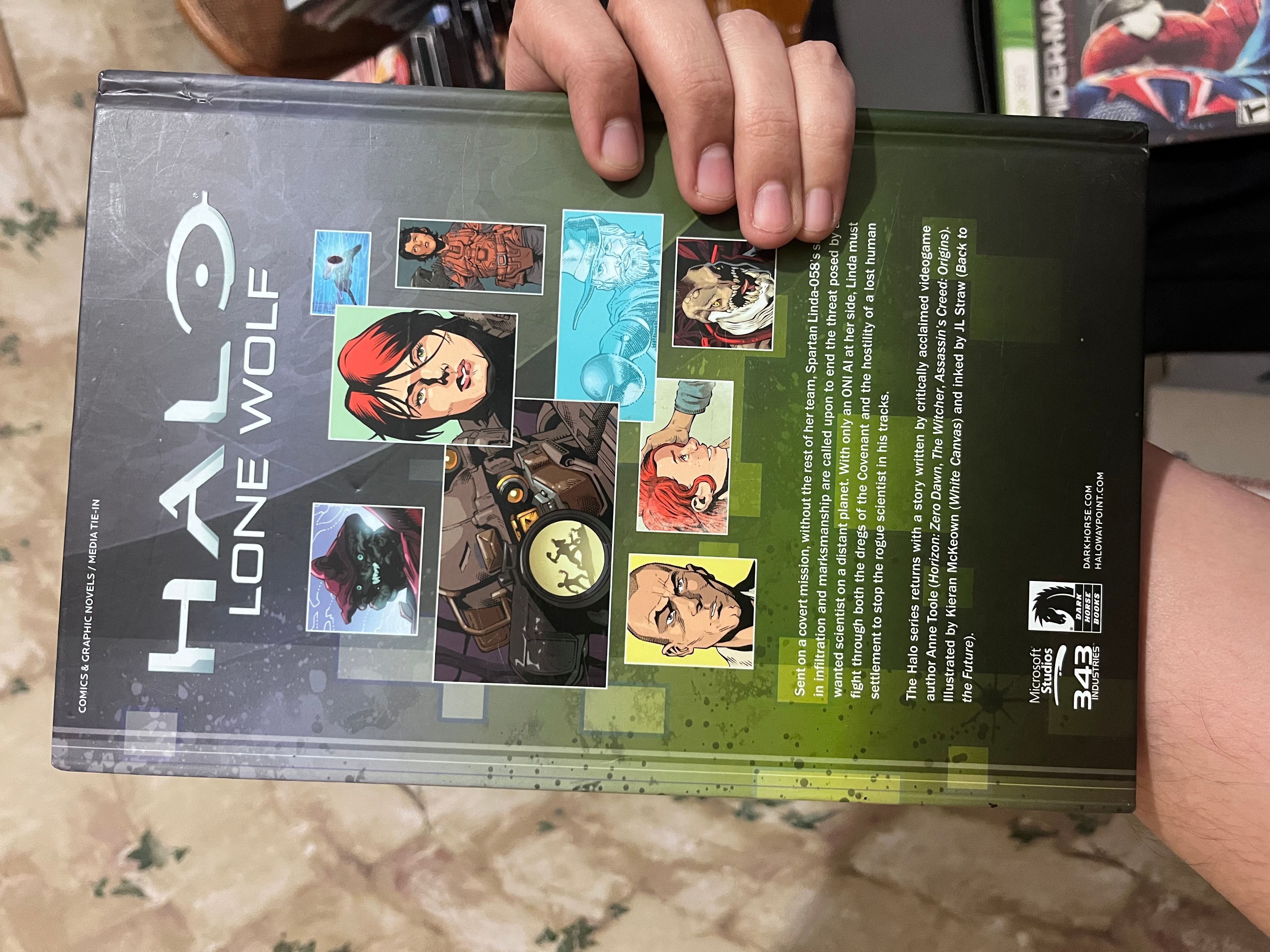 Halo: Lone Wolf – Outpost Discovery Exclusive Hardcover Rare