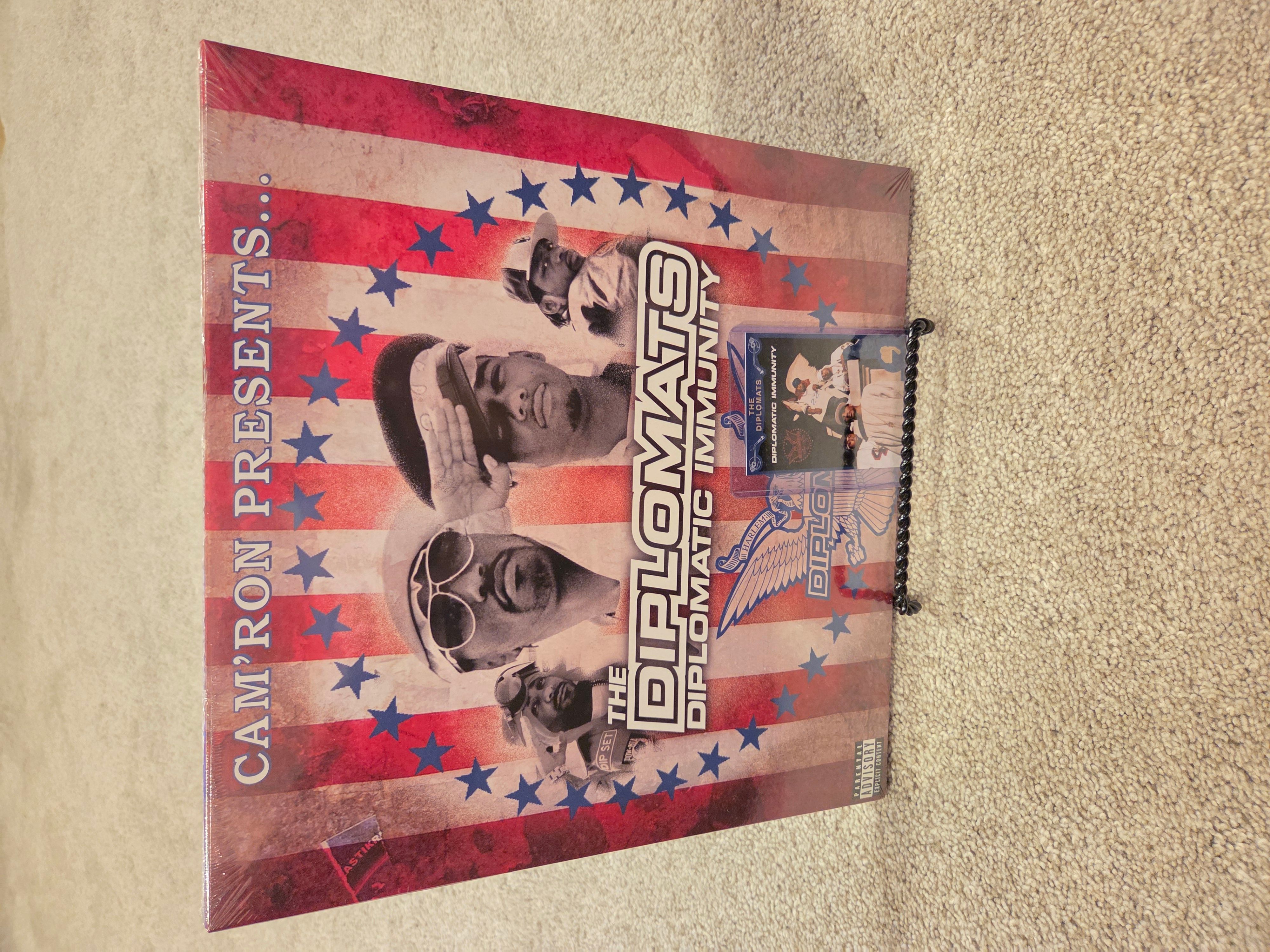 The Diplomats -Diplomatic Immunity 4LP Red Clear Blue Vinyl with