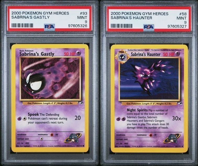 sabrina's haunter pokemon card Sabrina's Haunter 55/132 1st Edition Gym Challenge Uncommon Pokemon Ca main image 1