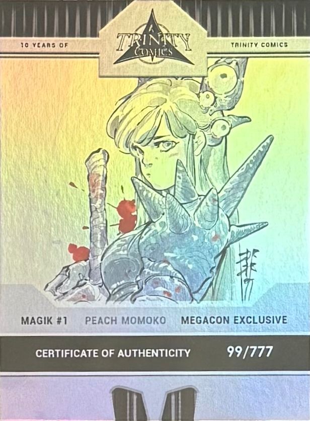MAGIK #1 Trinity Comics Exclusive MegaCon 2025 PEACH MOMOKO