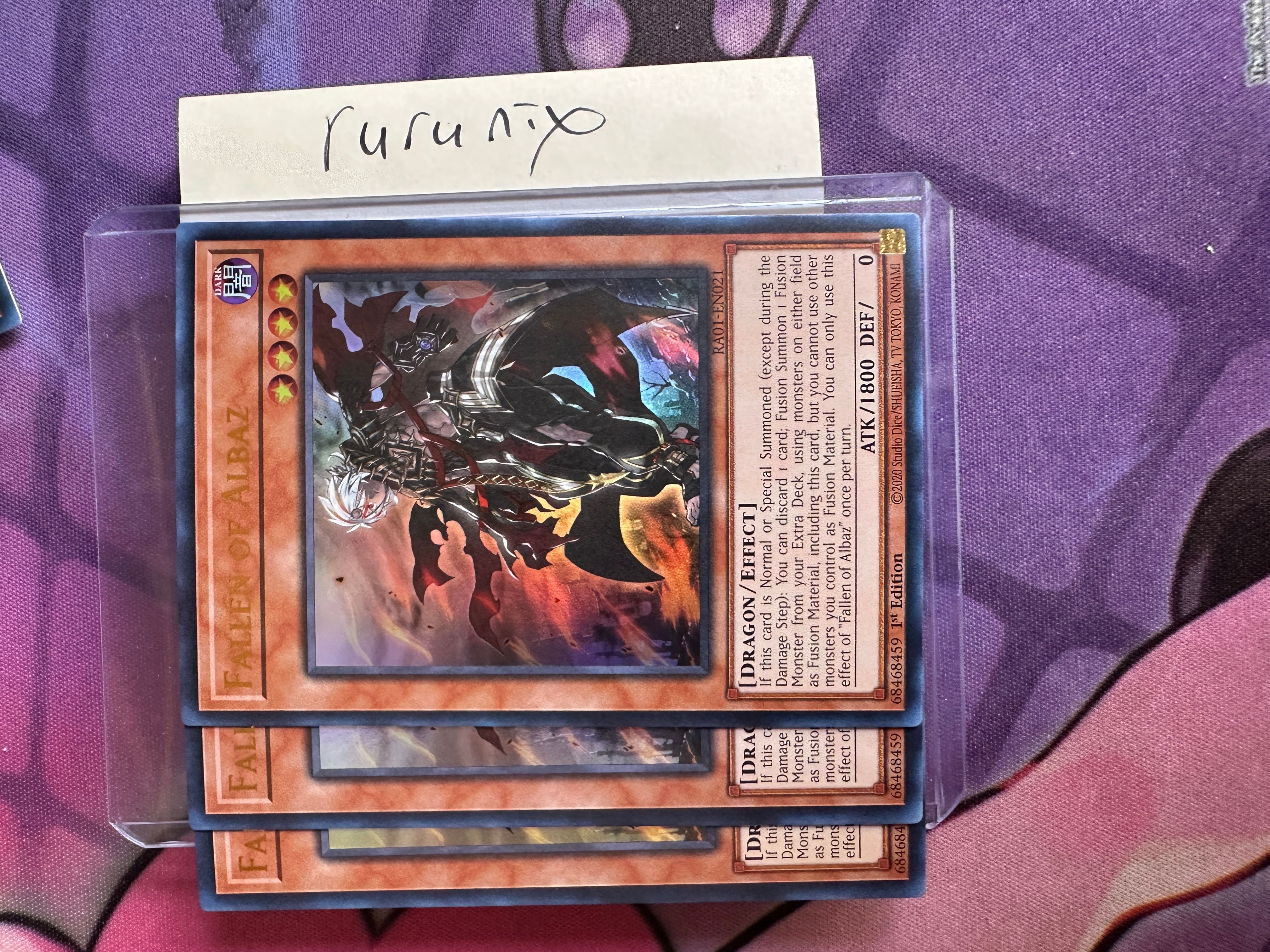 3x Yugioh Fallen of Albaz RA01-EN021 Ultra Rare - 25th Anniversary Rarity  Collection (RA01)  Whatnot: Shop, Sell, Connect