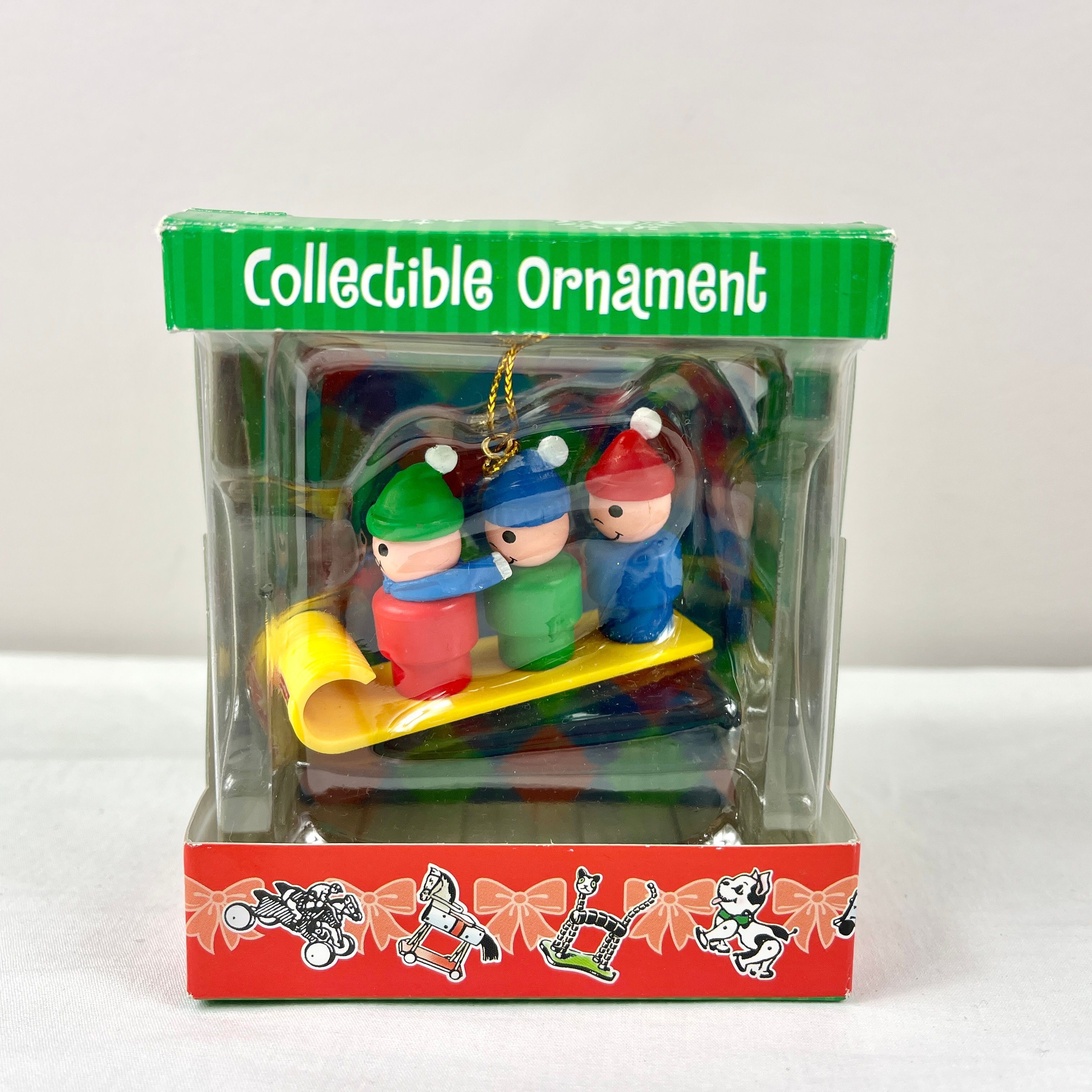 Vintage Fisher Price Little People Ornaments Fisher Christmas