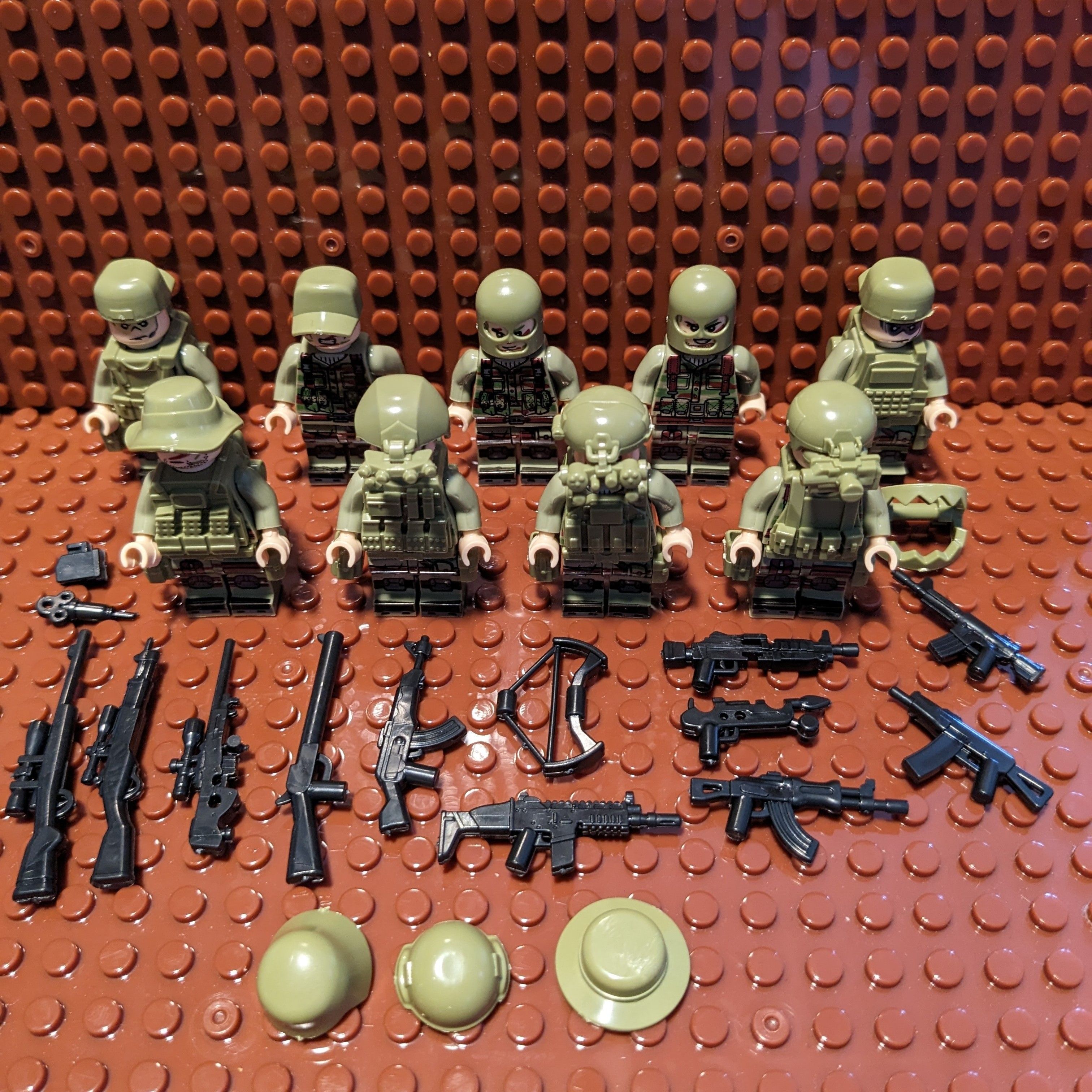 Special Forces Custom Lego Military Sets Green Beret Special