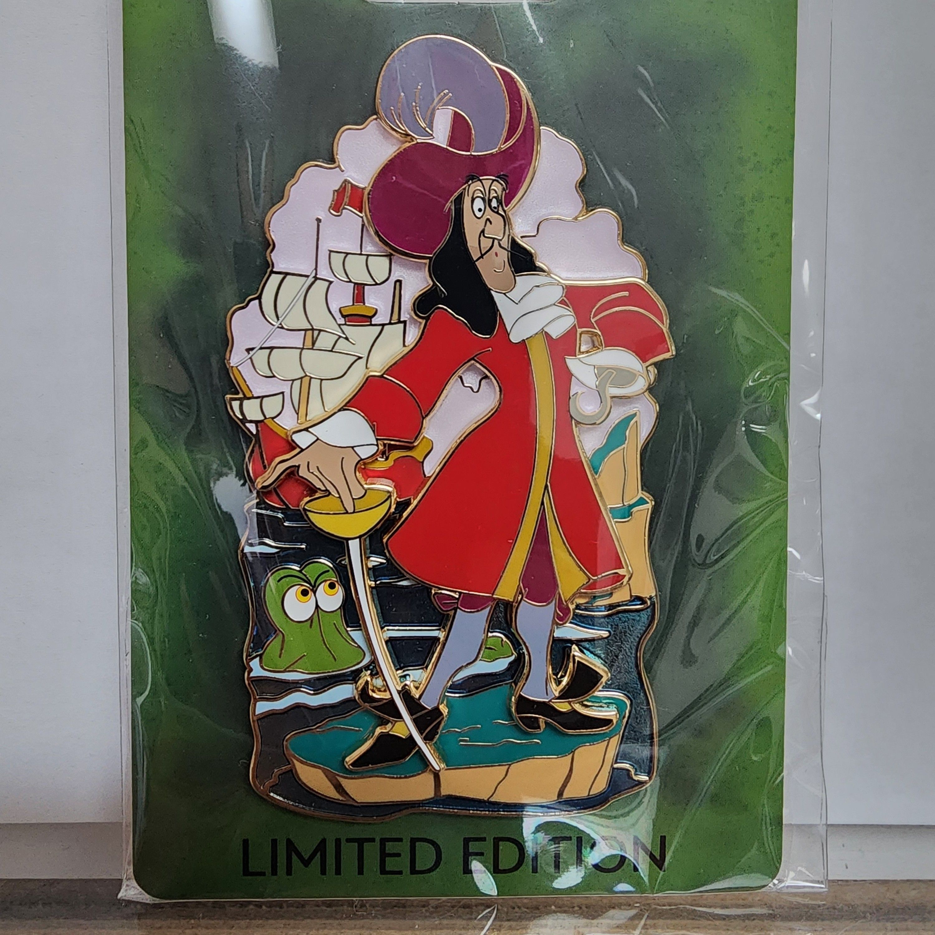D23 Expo 2024 Disney Pin MOG WDI Villains Captain Hook LE 400
