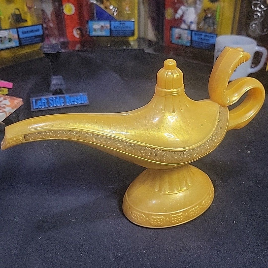 Disney Traditions Aladdin Abu and Genie Lamp with Scene by Jim Shore Statue, image size:1080x1080