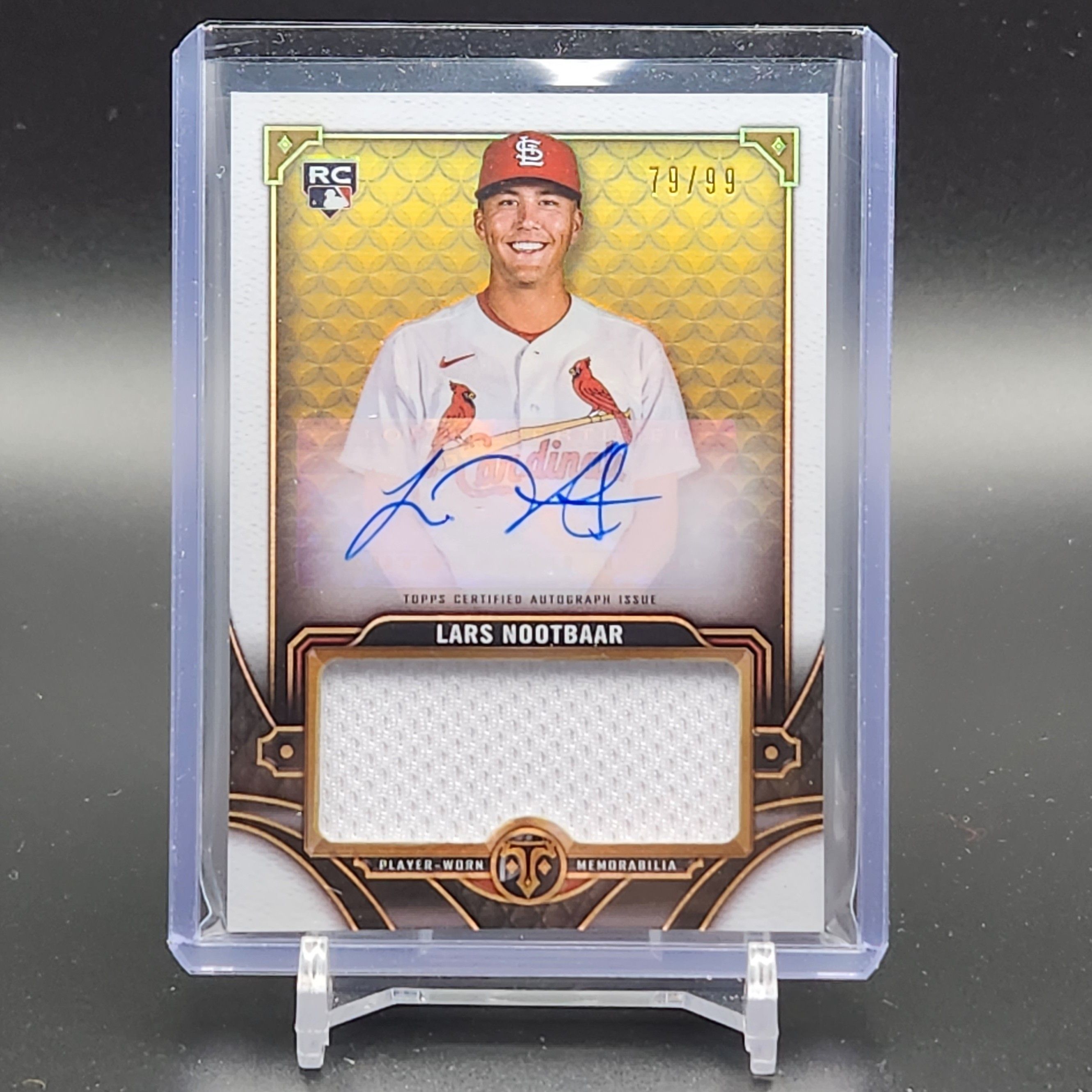 LARS NOOTBAAR 2022 TOPPS  RC 直筆 サイン カード Lars Nootbaar 2022 Topps #58 Red Foil /199 Price Guide