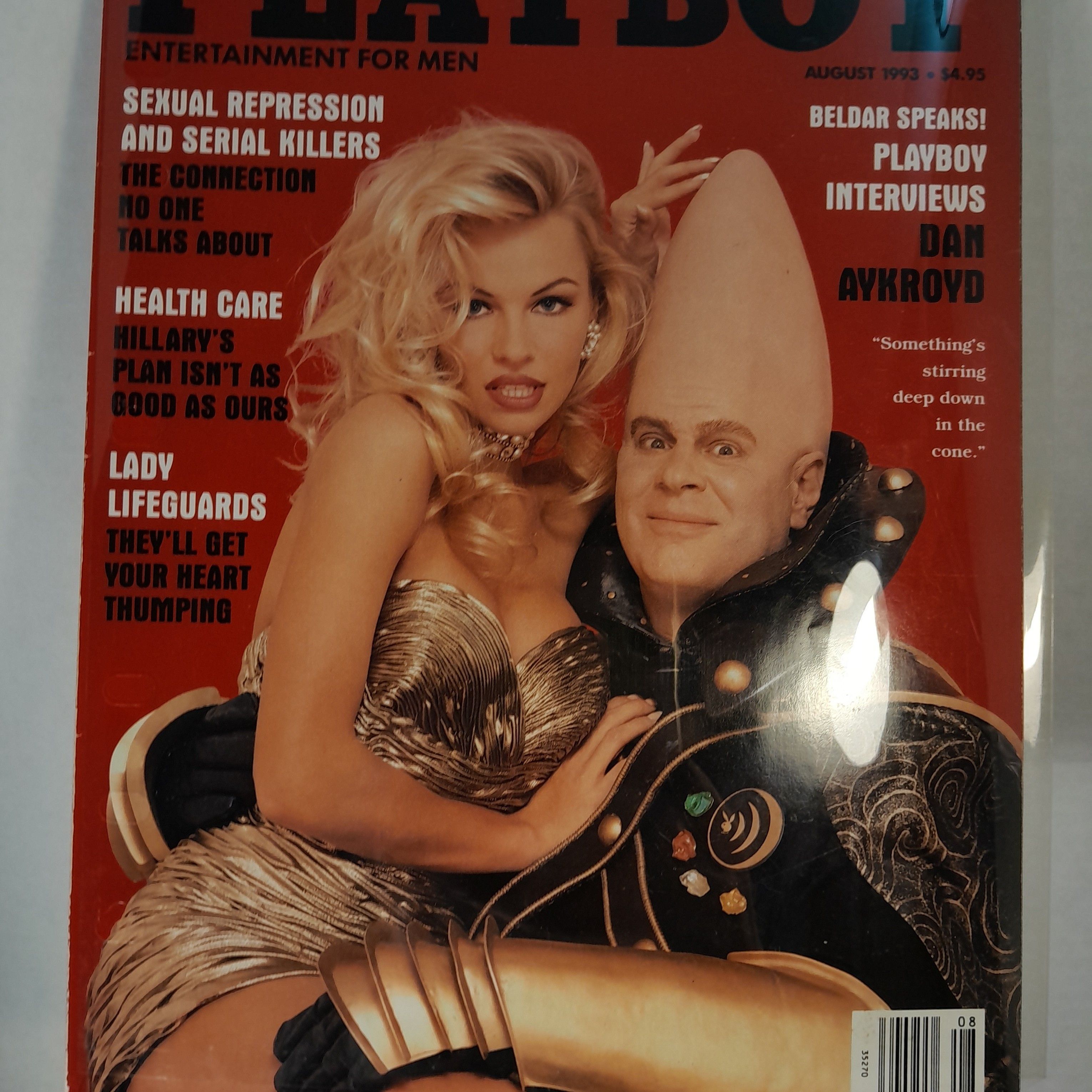 Original Playboy Magazine August 1993 Dan Akroyd outlets Pamela Anderson #5 Most Valued