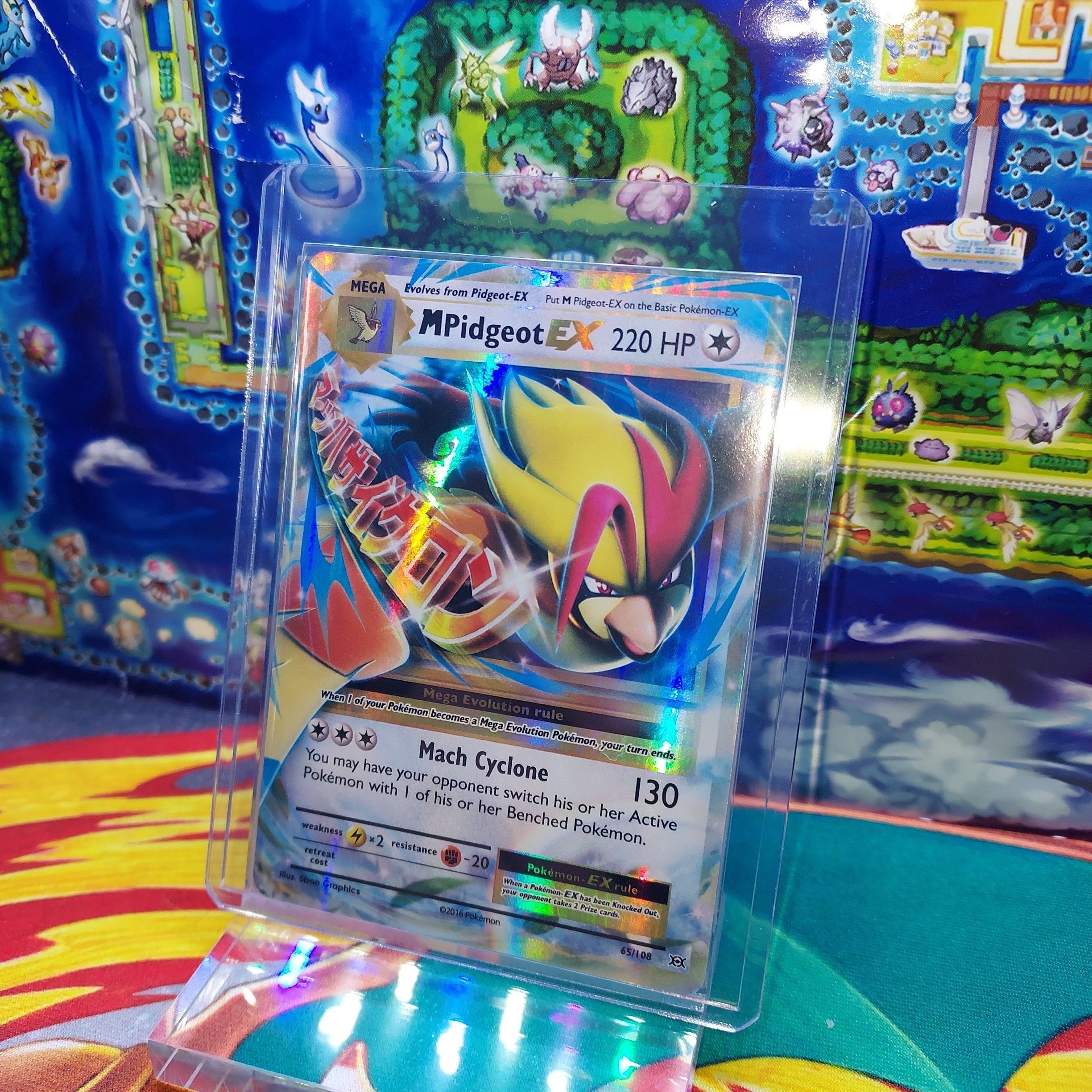 2016 Pokmon Evolutions M Pidgeot EX 65/108  Whatnot: Shop, Sell, Connect