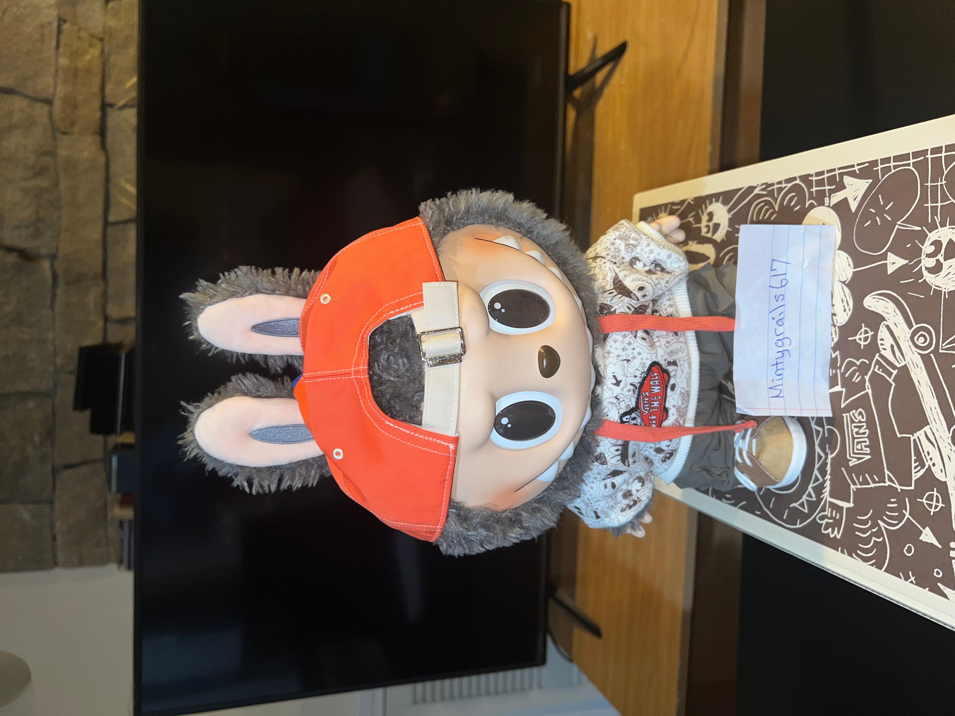 Labubu x Vans Old Skool Vinyl Plush - Super Grail - 38cm Doll