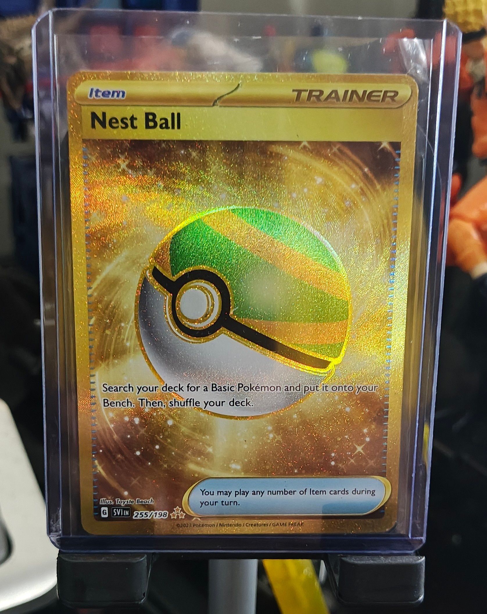 Pokmon 255/198 Nest Ball  Secret Rare (Sun & Moon Base Set)  Whatnot:  Shop, Sell, Connect