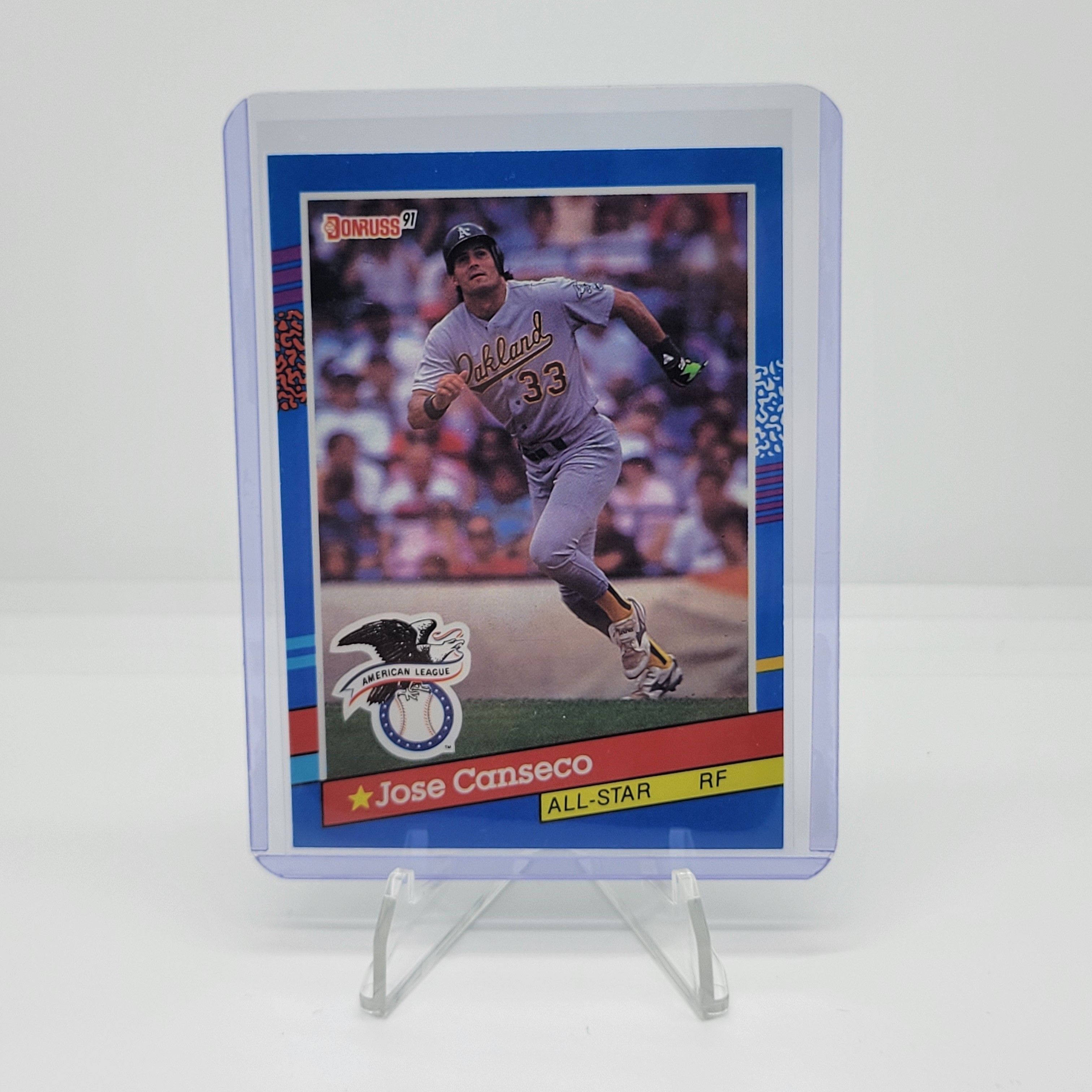 Jose Canseco  1991Donruss Elite含む3枚セット Jose Canseco 1991Donruss Elite含む3枚セット Jose Canseco